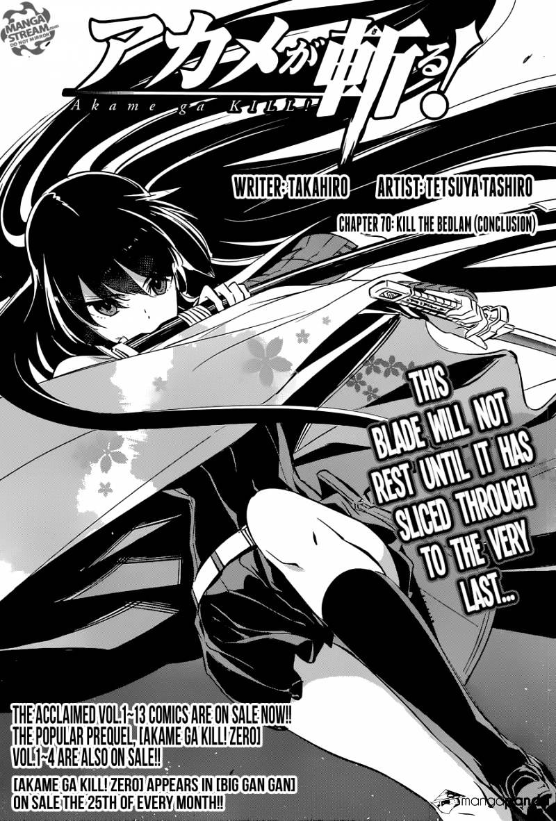 Akame Ga Kill! Chapter 70 page 5 - 