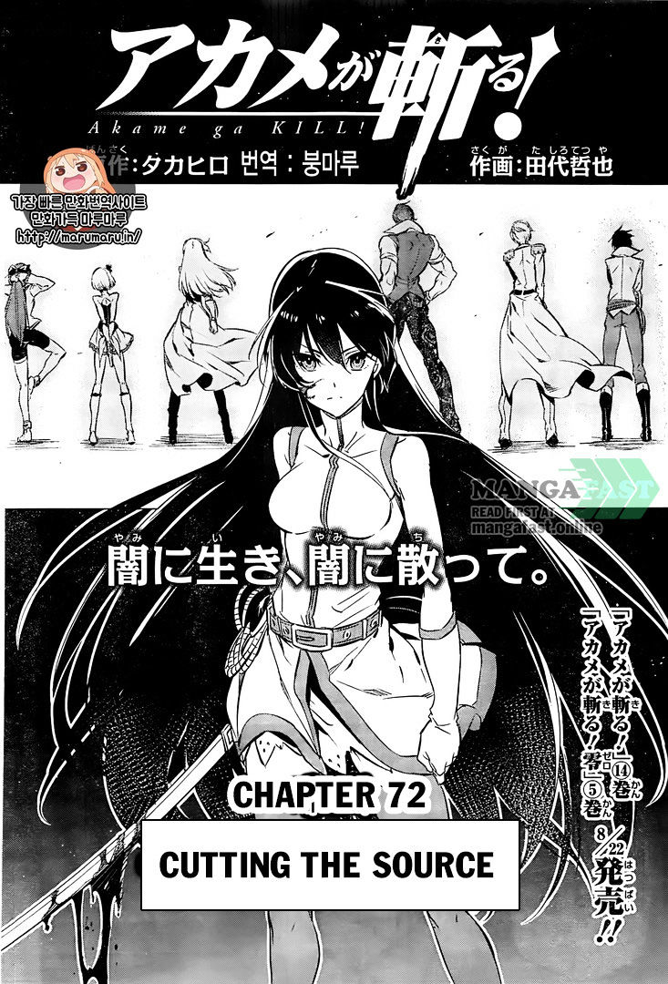 Akame Ga Kill! Chapter 72 page 4 - 