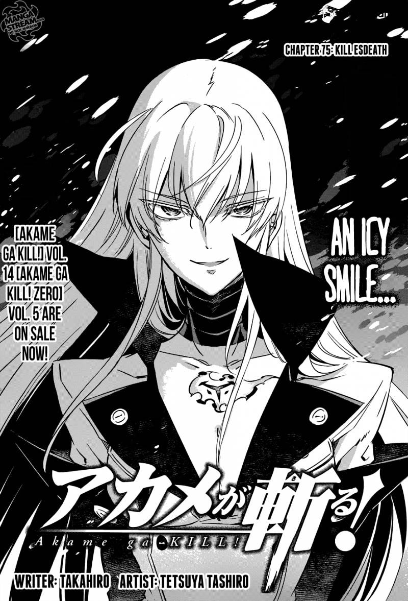 Akame Ga Kill! Chapter 75 page 3 - 