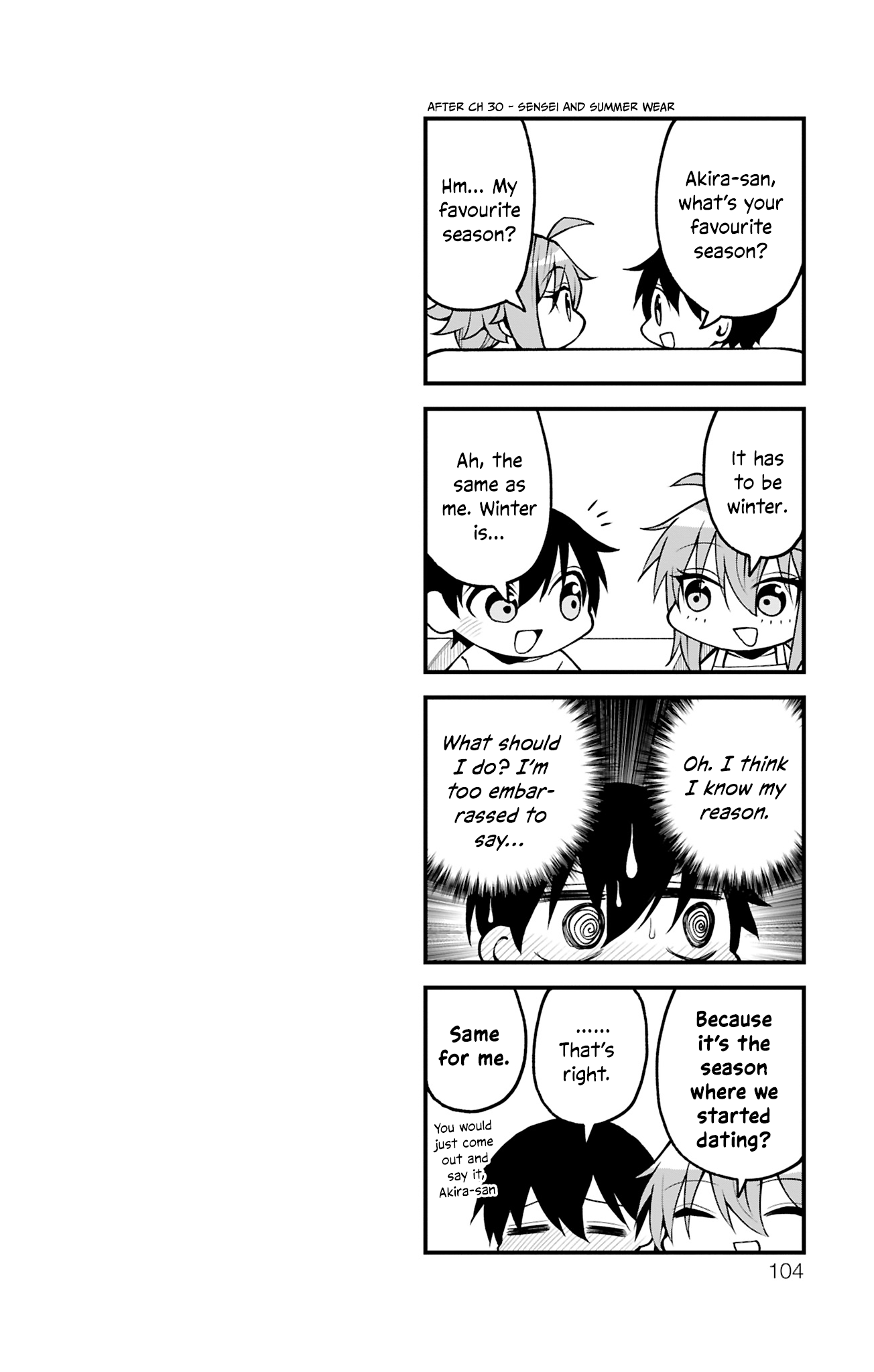 Akanabe-sensei Doesn
