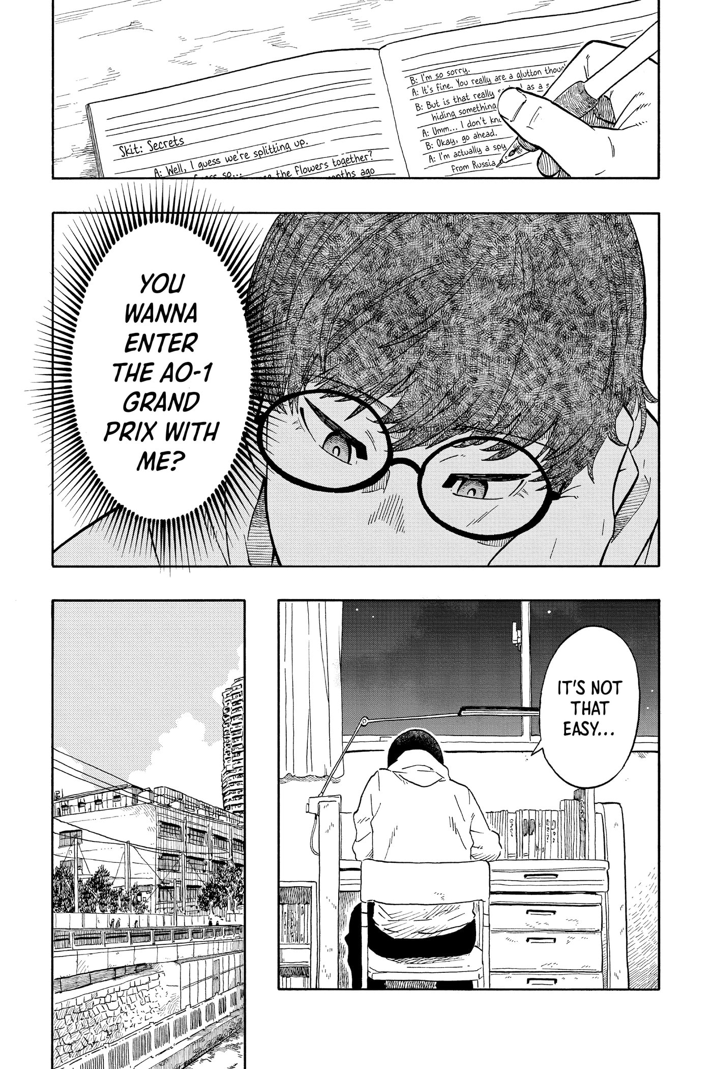 Akane-banashi Chapter 0 page 160 - 