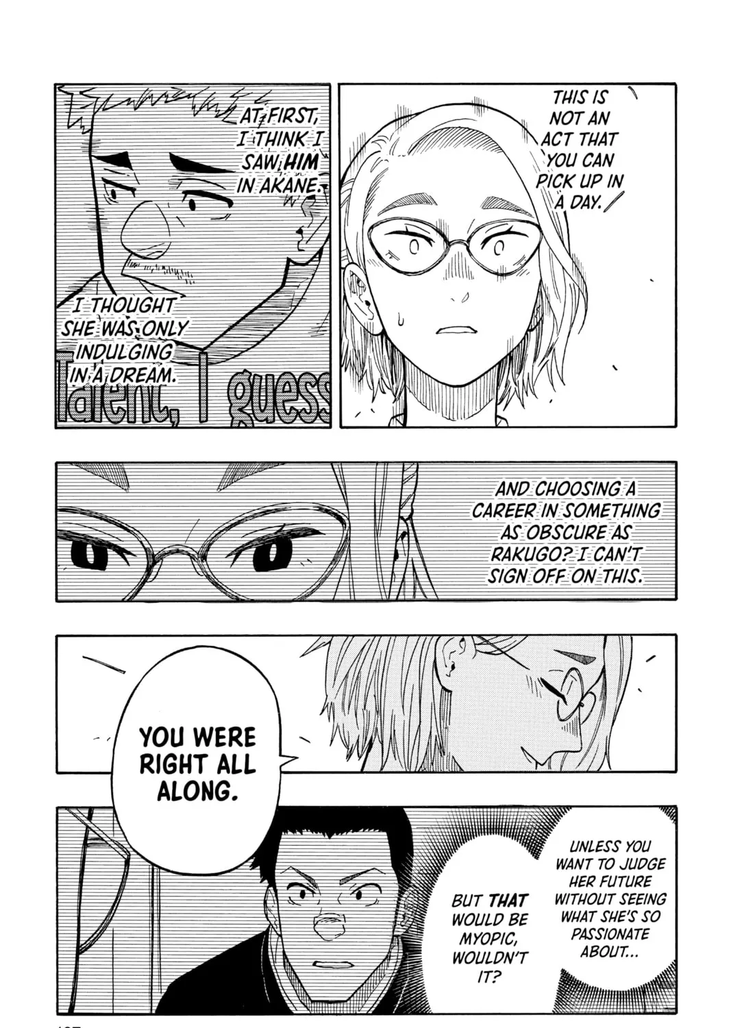 Akane-banashi Chapter 12 page 31 - 