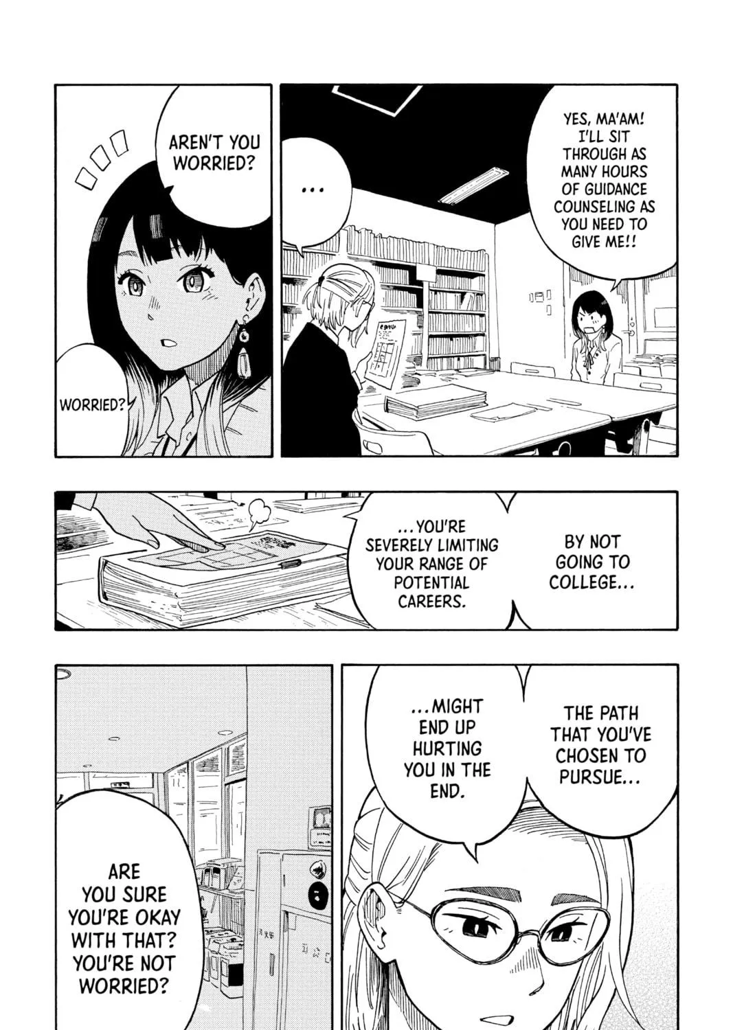 Akane-banashi Chapter 12 page 35 - 
