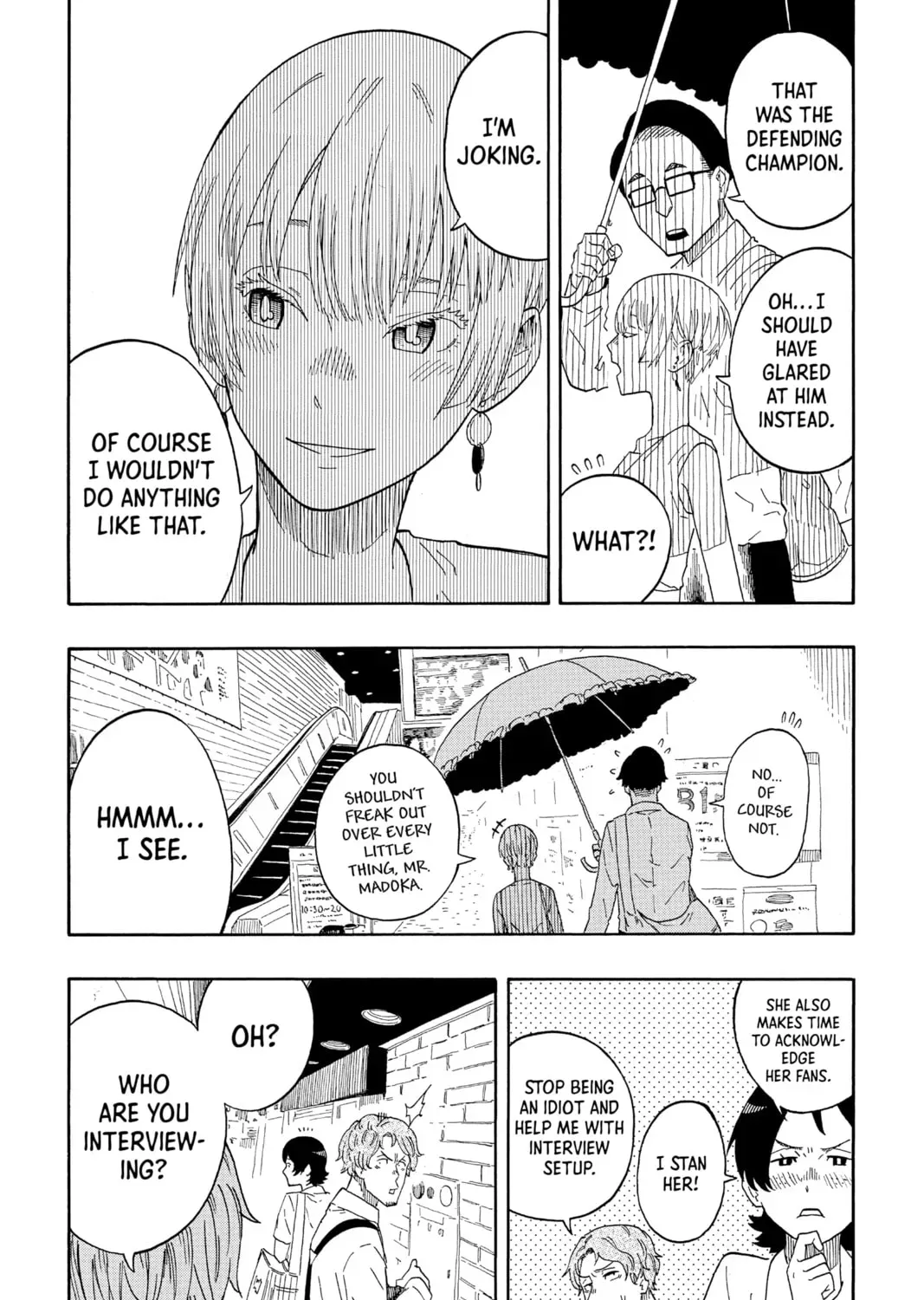 Akane-banashi Chapter 16.1 page 21 - 