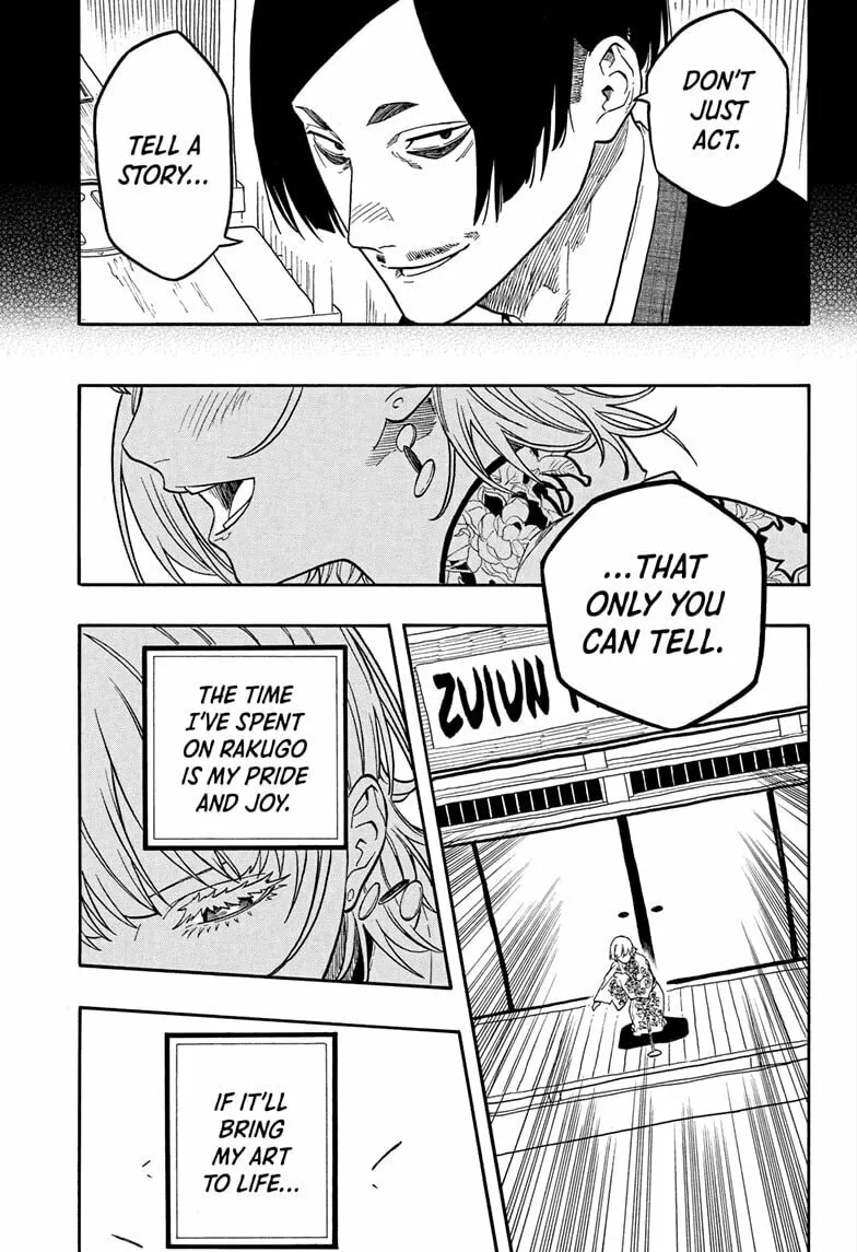 Akane-banashi Chapter 167 page 13 - 