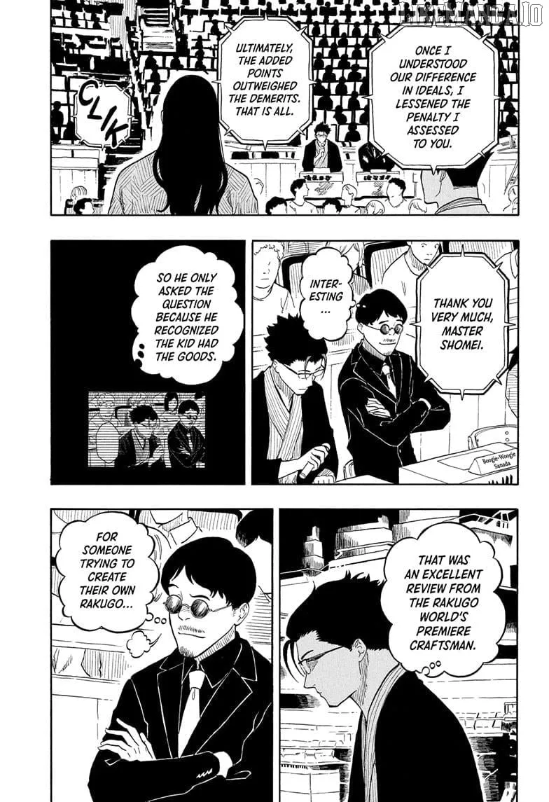 Akane-banashi Chapter 173 page 11 - 