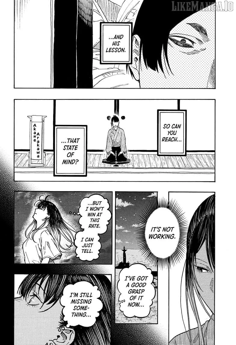 Akane-banashi Chapter 175 page 16 - 