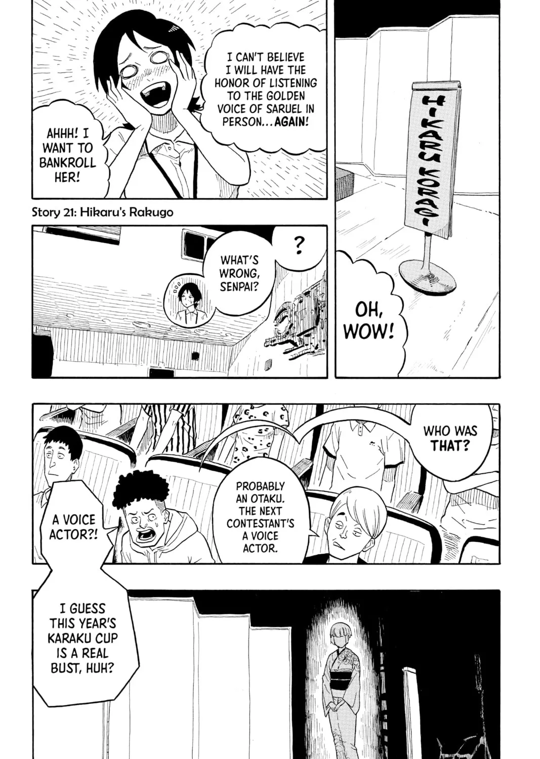 Akane-banashi Chapter 21 page 1 - 