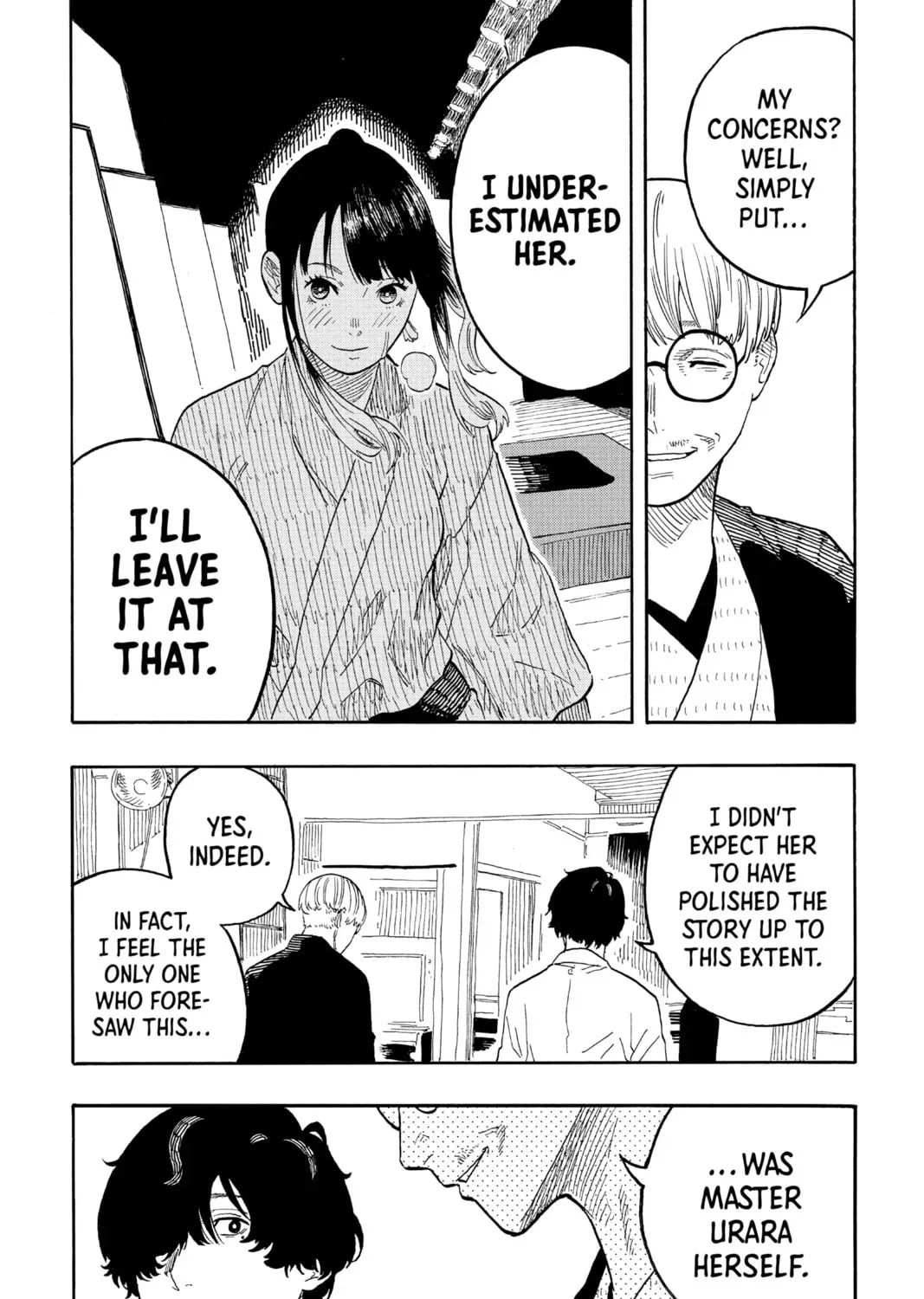 Akane-banashi Chapter 3.1 page 35 - 