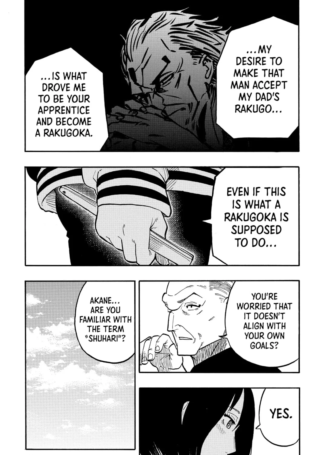 Akane-banashi Chapter 37 page 31 - 