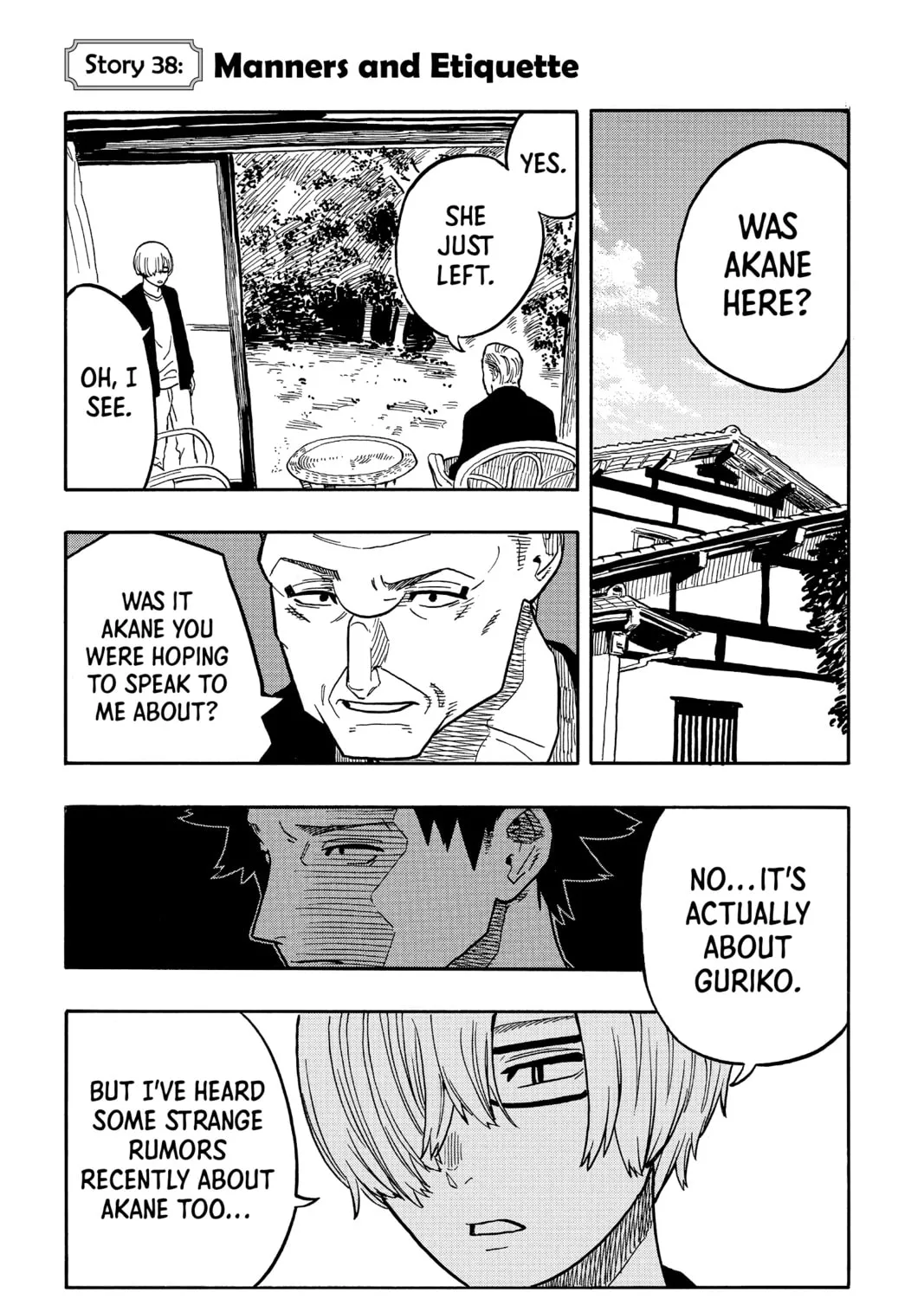 Akane-banashi Chapter 38 page 1 - 