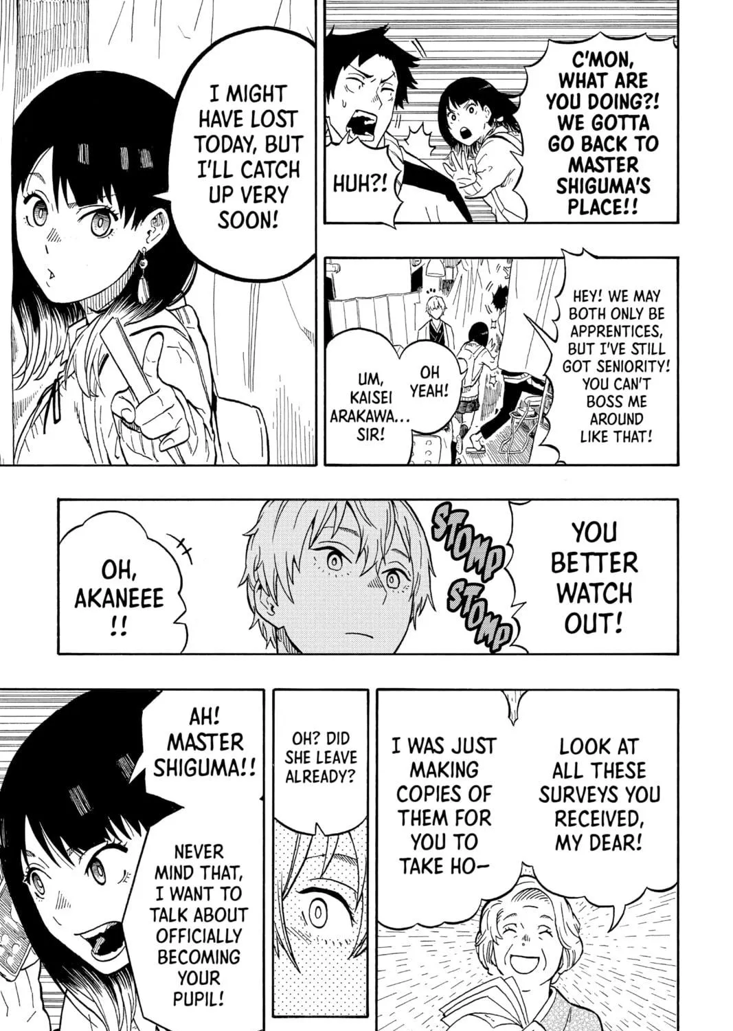 Akane-banashi Chapter 4 page 35 - 