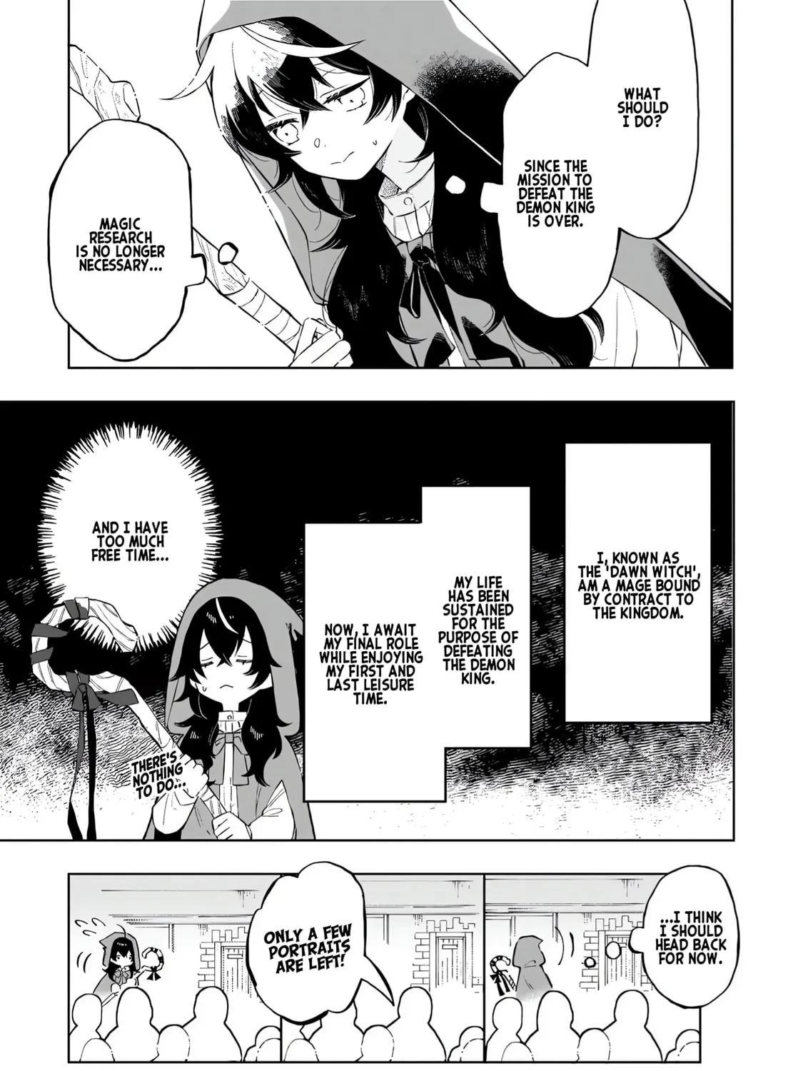 Akatsuki No Majo Reishi Wa Jiyu Ni Ikitai Mao Tobatsu o Oeta Node, Nonbiri O Mise O Hirakimasu Chapter 1 page 31 - 