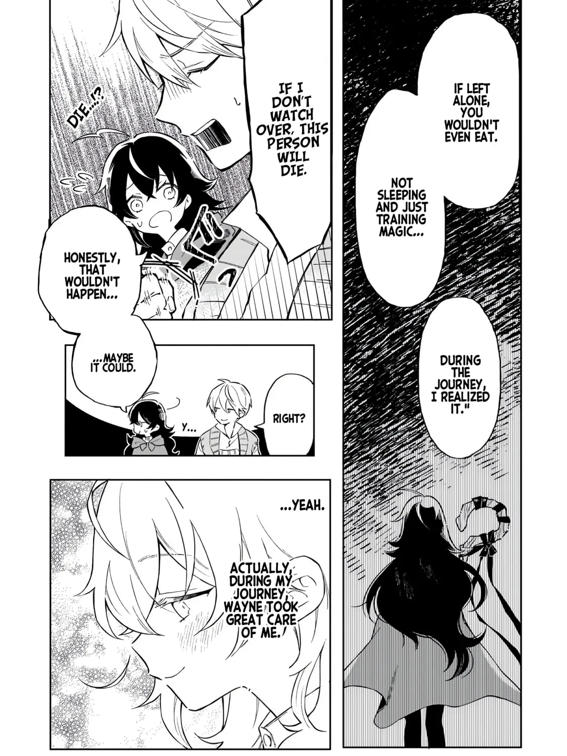 Akatsuki No Majo Reishi Wa Jiyu Ni Ikitai Mao Tobatsu o Oeta Node, Nonbiri O Mise O Hirakimasu Chapter 1 page 45 - 