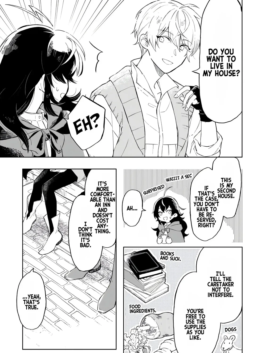 Akatsuki No Majo Reishi Wa Jiyu Ni Ikitai Mao Tobatsu o Oeta Node, Nonbiri O Mise O Hirakimasu Chapter 1 page 51 - 