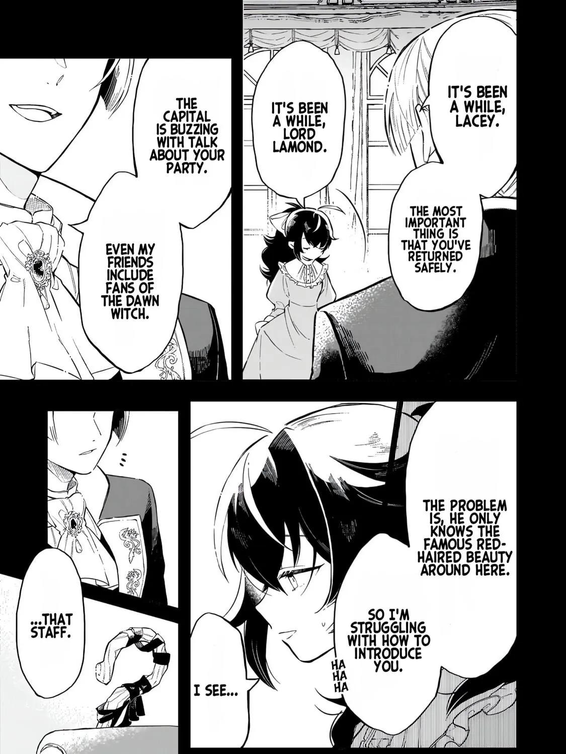 Akatsuki No Majo Reishi Wa Jiyu Ni Ikitai Mao Tobatsu o Oeta Node, Nonbiri O Mise O Hirakimasu Chapter 1 page 59 - 
