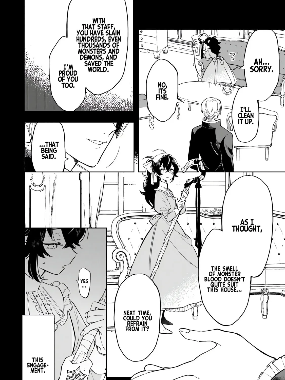 Akatsuki No Majo Reishi Wa Jiyu Ni Ikitai Mao Tobatsu o Oeta Node, Nonbiri O Mise O Hirakimasu Chapter 1 page 61 - 