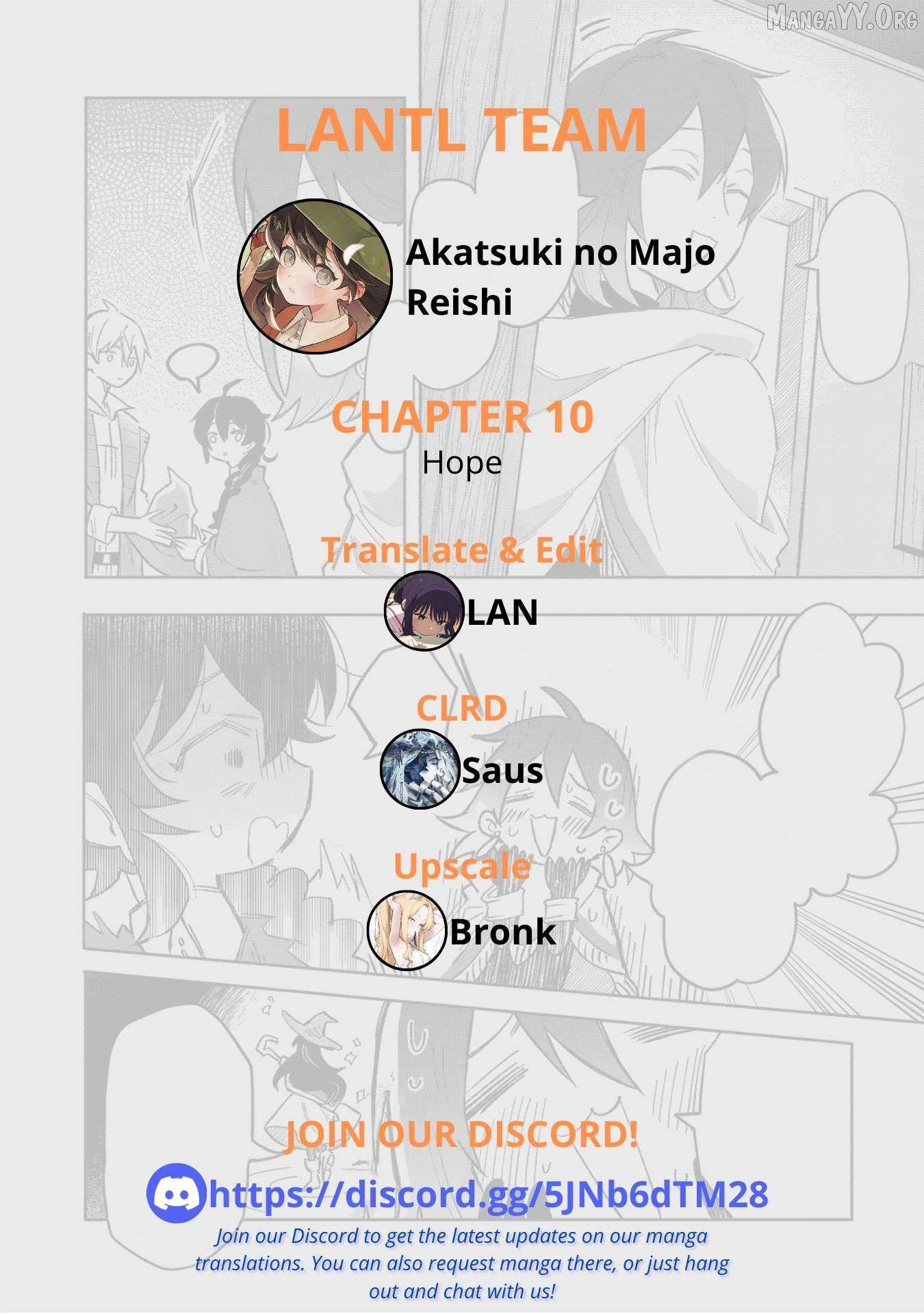 Akatsuki No Majo Reishi Wa Jiyu Ni Ikitai Mao Tobatsu o Oeta Node, Nonbiri O Mise O Hirakimasu Chapter 10 page 1 - 