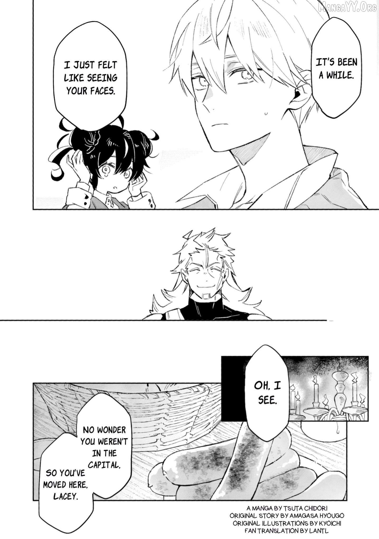 Akatsuki No Majo Reishi Wa Jiyu Ni Ikitai Mao Tobatsu o Oeta Node, Nonbiri O Mise O Hirakimasu Chapter 11 page 17 - 