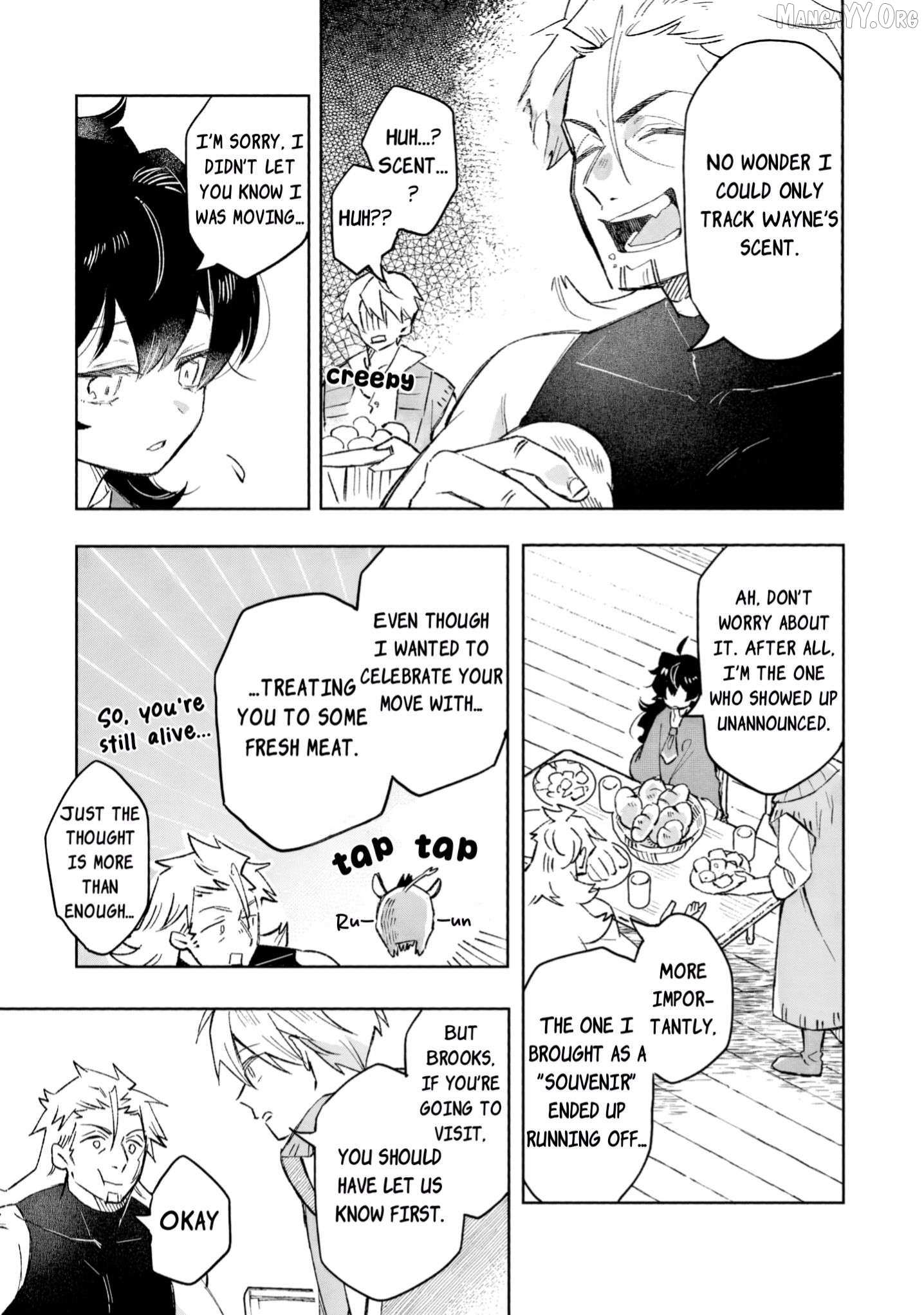 Akatsuki No Majo Reishi Wa Jiyu Ni Ikitai Mao Tobatsu o Oeta Node, Nonbiri O Mise O Hirakimasu Chapter 11 page 18 - 