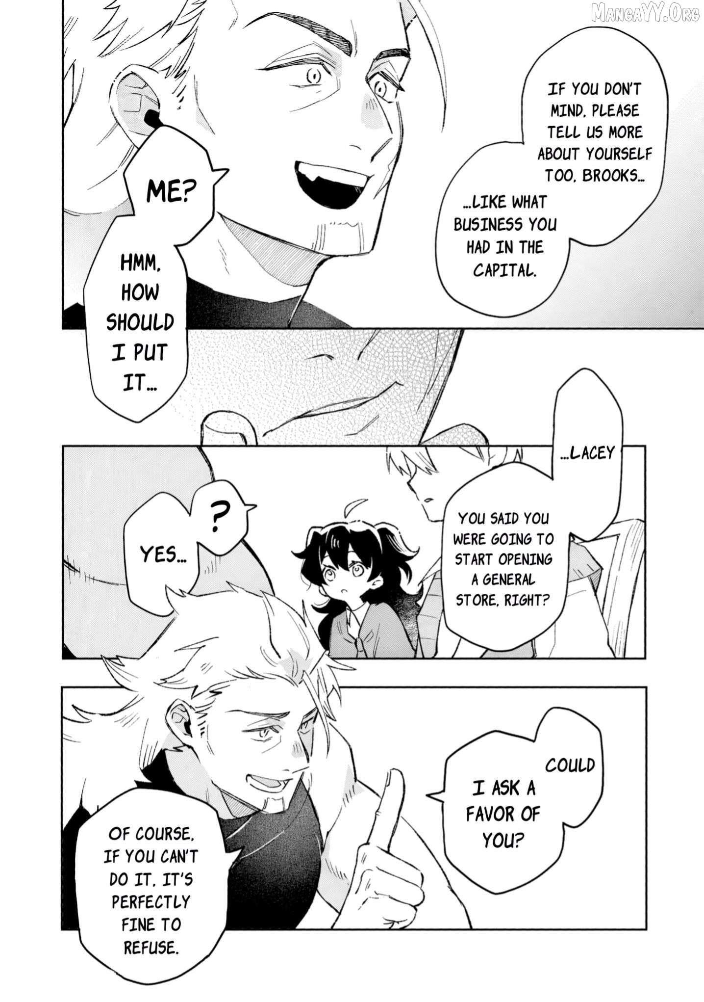 Akatsuki No Majo Reishi Wa Jiyu Ni Ikitai Mao Tobatsu o Oeta Node, Nonbiri O Mise O Hirakimasu Chapter 11 page 23 - 