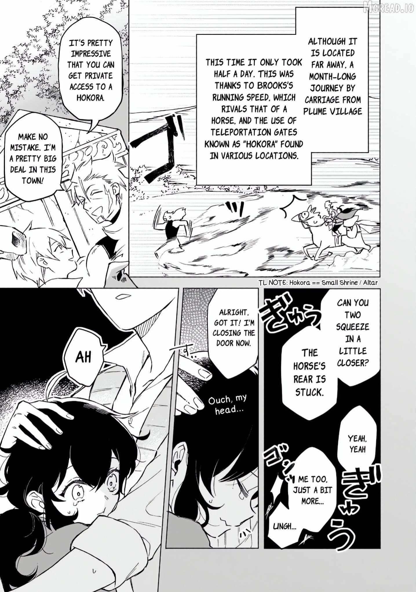 Akatsuki No Majo Reishi Wa Jiyu Ni Ikitai Mao Tobatsu o Oeta Node, Nonbiri O Mise O Hirakimasu Chapter 12 page 3 - 