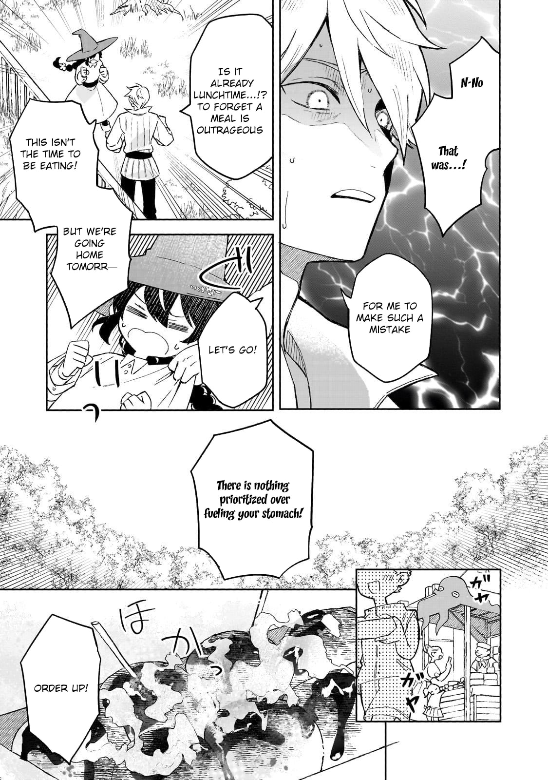 Akatsuki No Majo Reishi Wa Jiyu Ni Ikitai Mao Tobatsu o Oeta Node, Nonbiri O Mise O Hirakimasu Chapter 13 page 13 - 