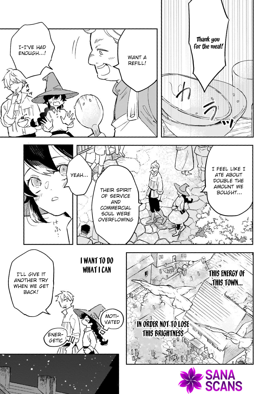 Akatsuki No Majo Reishi Wa Jiyu Ni Ikitai Mao Tobatsu o Oeta Node, Nonbiri O Mise O Hirakimasu Chapter 13 page 15 - 
