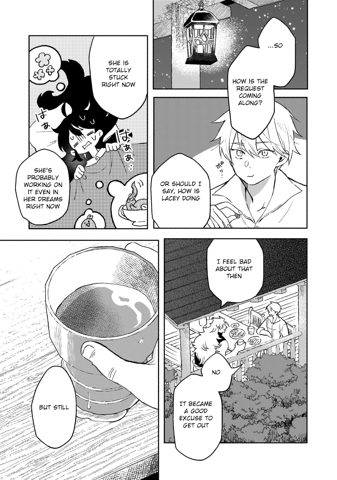 Akatsuki No Majo Reishi Wa Jiyu Ni Ikitai Mao Tobatsu o Oeta Node, Nonbiri O Mise O Hirakimasu Chapter 13 page 19 - 