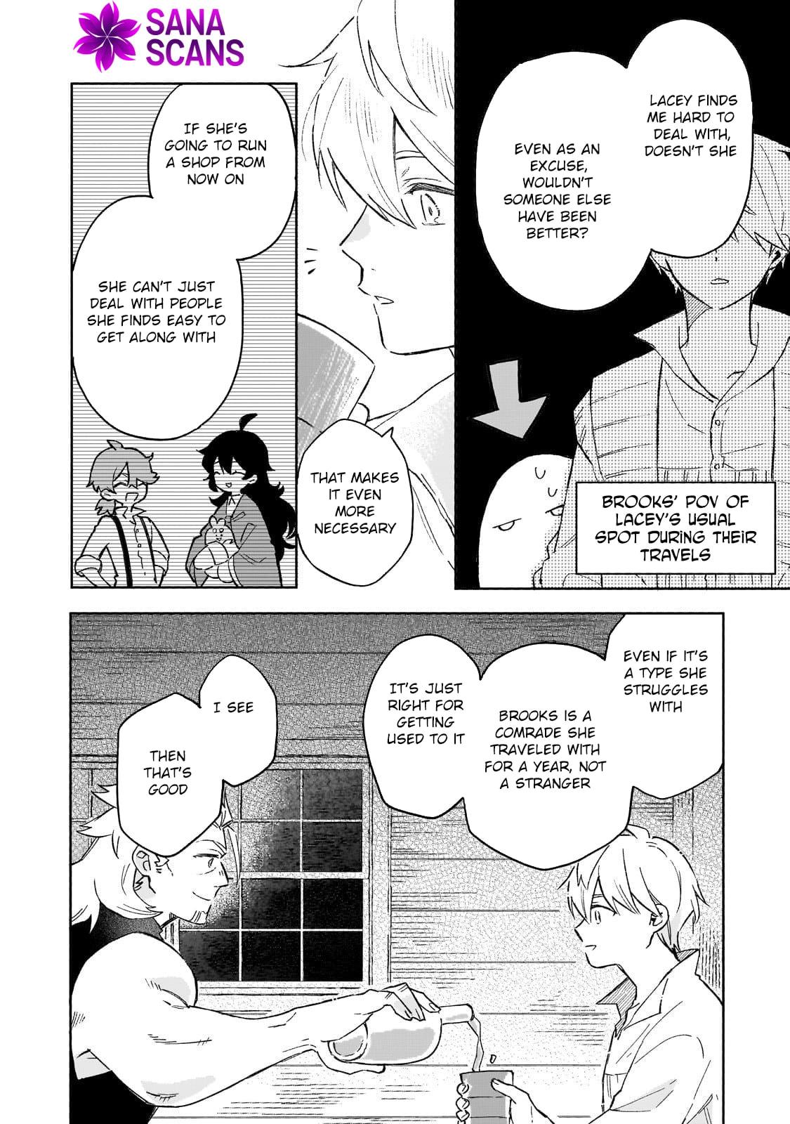 Akatsuki No Majo Reishi Wa Jiyu Ni Ikitai Mao Tobatsu o Oeta Node, Nonbiri O Mise O Hirakimasu Chapter 13 page 20 - 