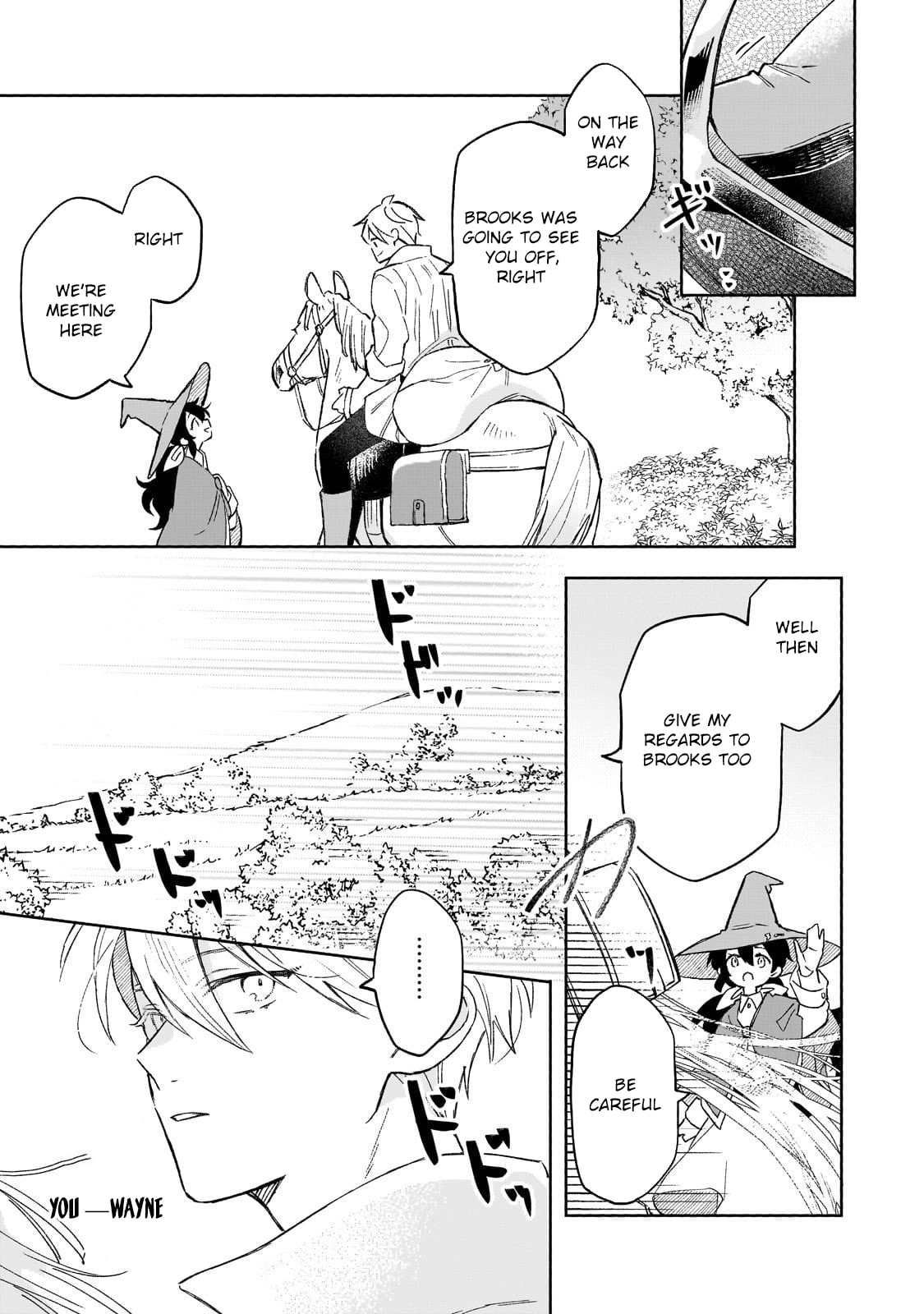 Akatsuki No Majo Reishi Wa Jiyu Ni Ikitai Mao Tobatsu o Oeta Node, Nonbiri O Mise O Hirakimasu Chapter 13 page 29 - 