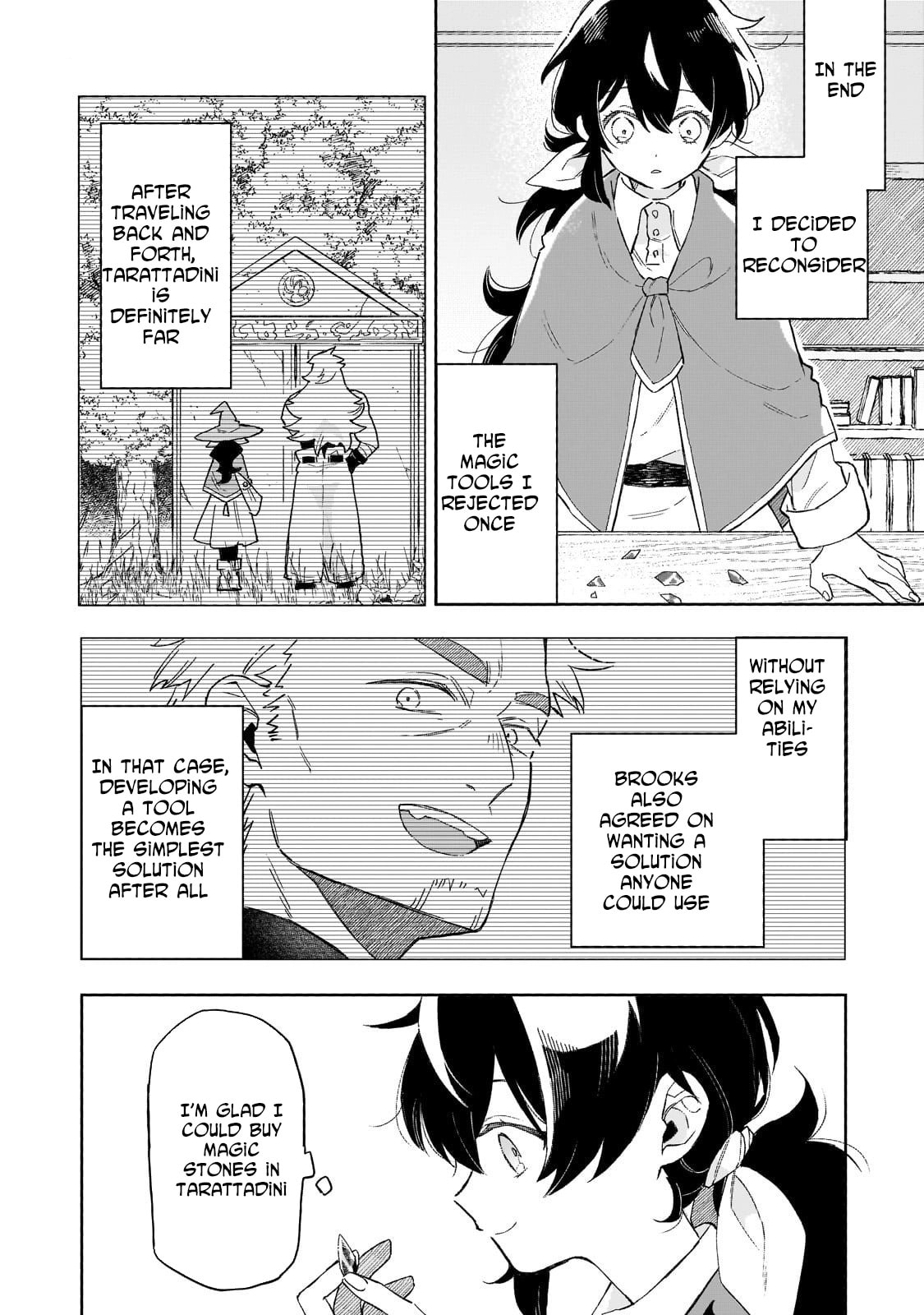 Akatsuki No Majo Reishi Wa Jiyu Ni Ikitai Mao Tobatsu o Oeta Node, Nonbiri O Mise O Hirakimasu Chapter 14 page 6 - 