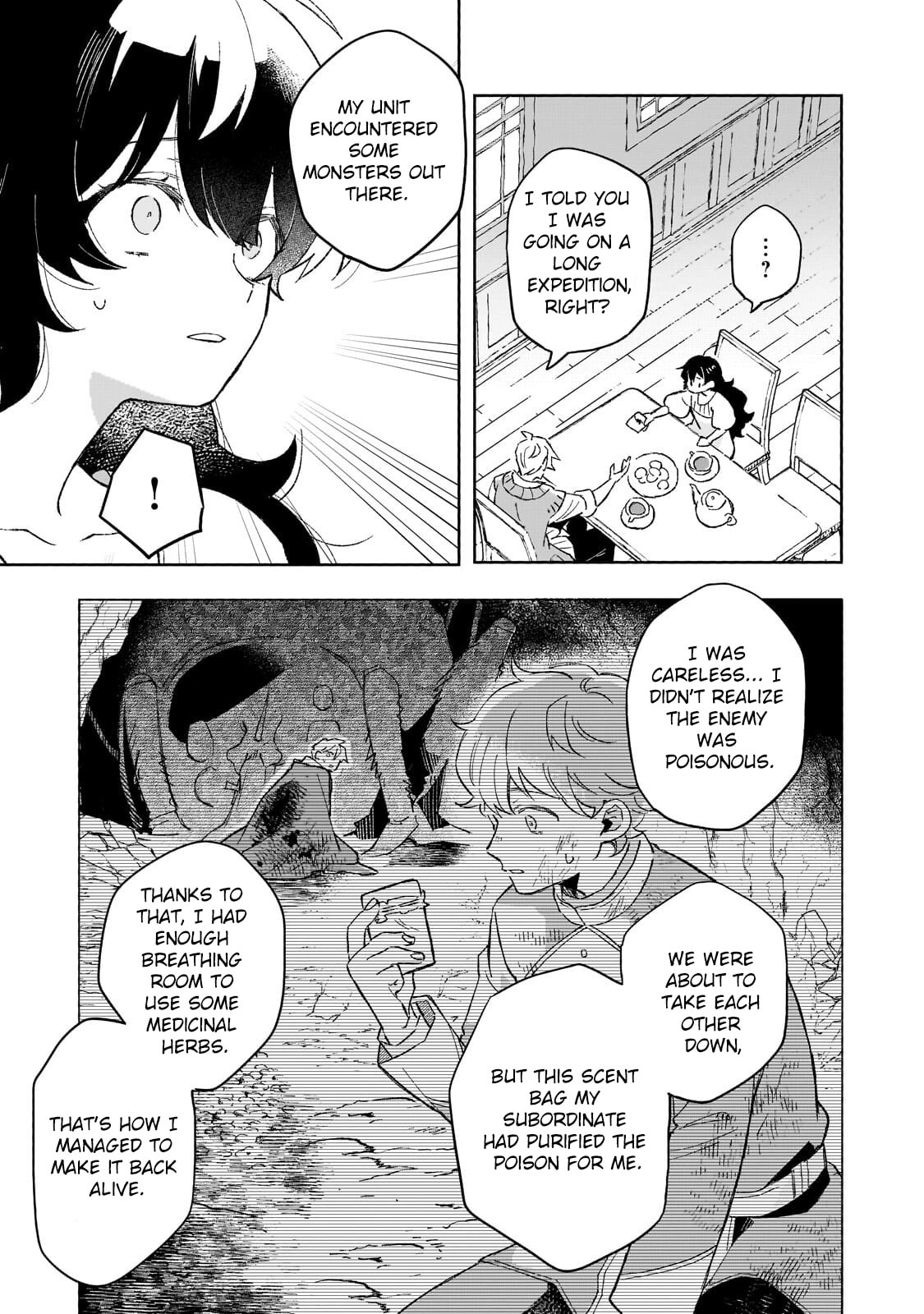 Akatsuki No Majo Reishi Wa Jiyu Ni Ikitai Mao Tobatsu o Oeta Node, Nonbiri O Mise O Hirakimasu Chapter 16 page 7 - 
