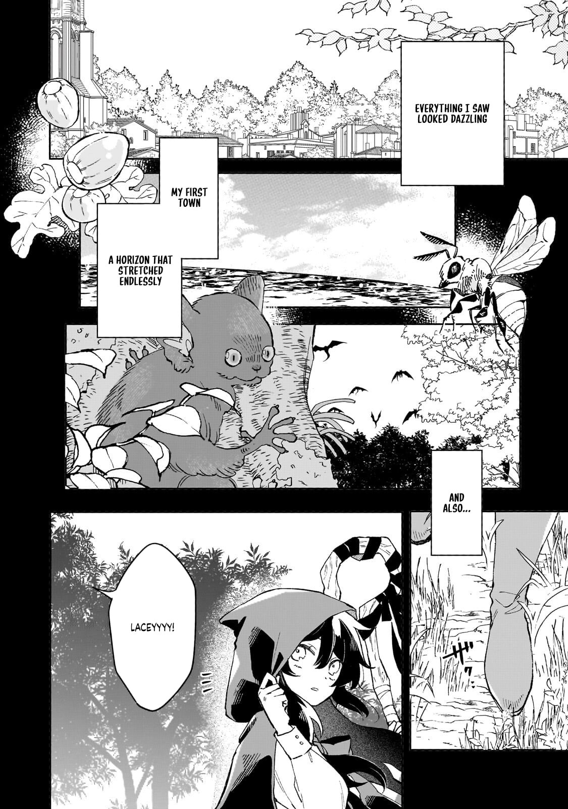 Akatsuki No Majo Reishi Wa Jiyu Ni Ikitai Mao Tobatsu o Oeta Node, Nonbiri O Mise O Hirakimasu Chapter 17 page 2 - 