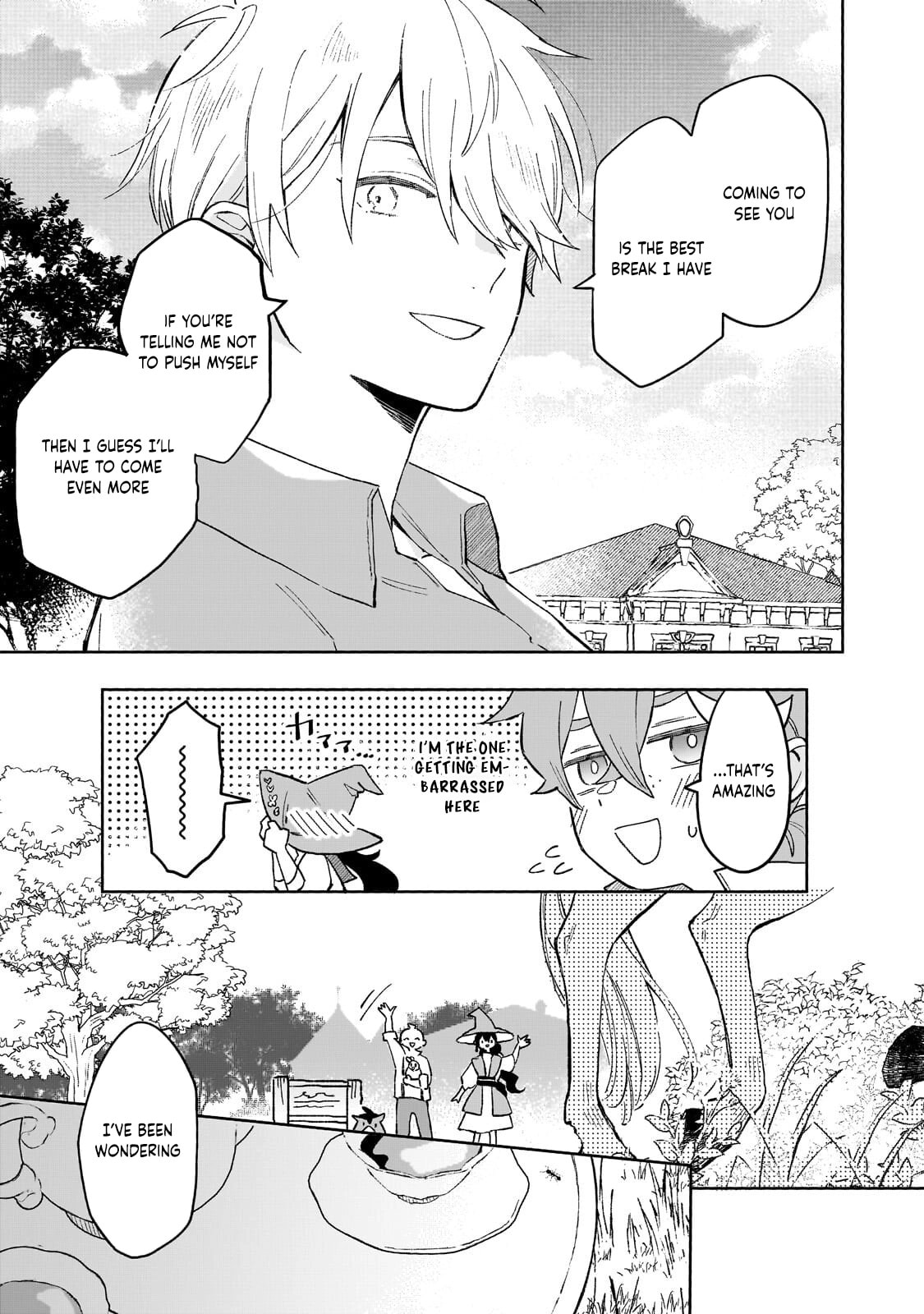 Akatsuki No Majo Reishi Wa Jiyu Ni Ikitai Mao Tobatsu o Oeta Node, Nonbiri O Mise O Hirakimasu Chapter 17 page 11 - 