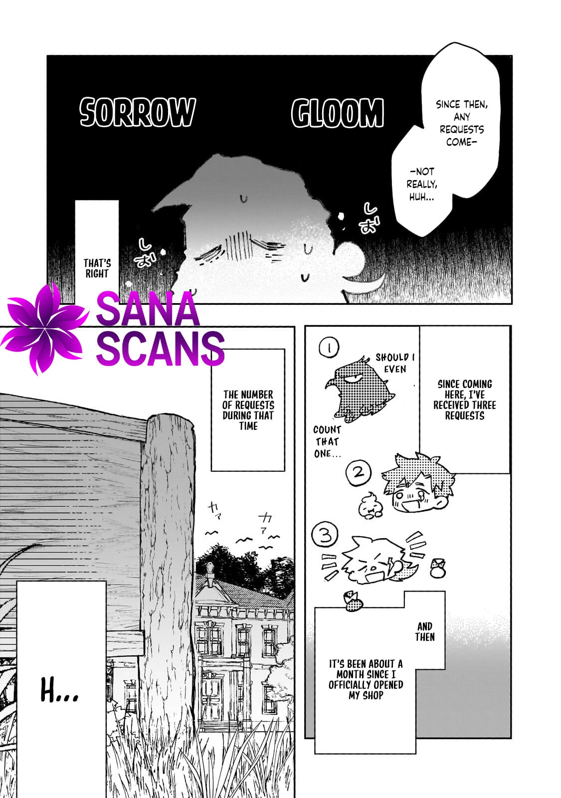 Akatsuki No Majo Reishi Wa Jiyu Ni Ikitai Mao Tobatsu o Oeta Node, Nonbiri O Mise O Hirakimasu Chapter 17 page 13 - 