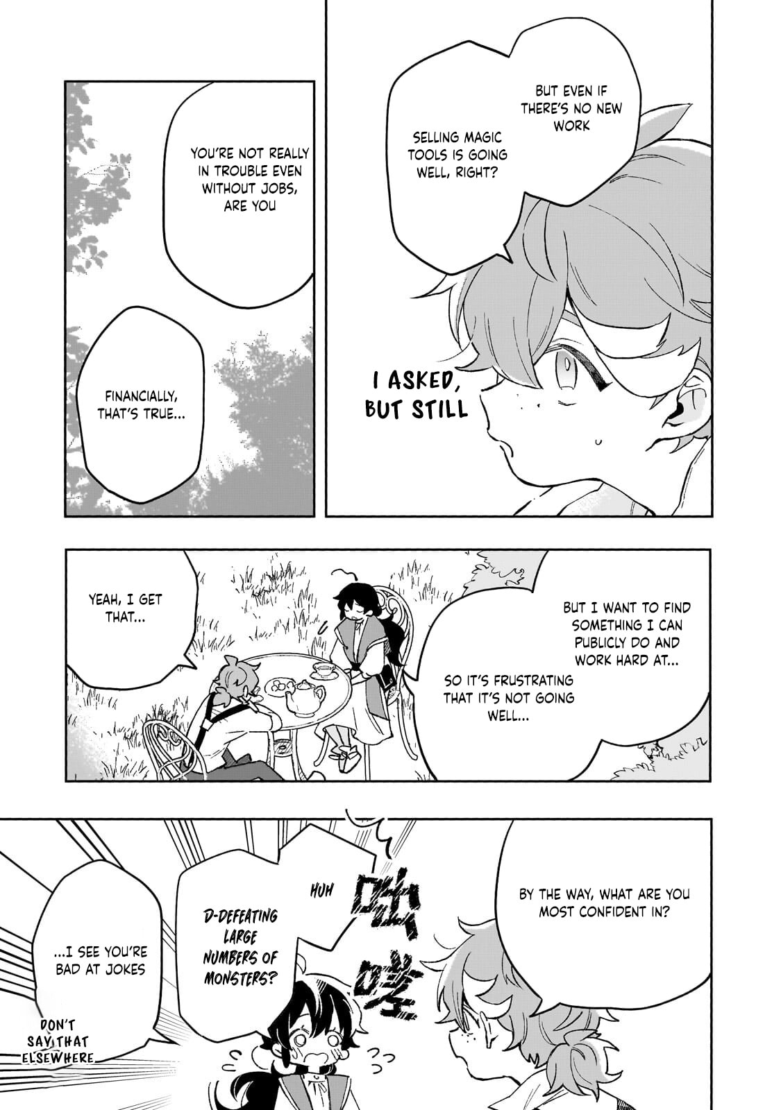 Akatsuki No Majo Reishi Wa Jiyu Ni Ikitai Mao Tobatsu o Oeta Node, Nonbiri O Mise O Hirakimasu Chapter 17 page 15 - 