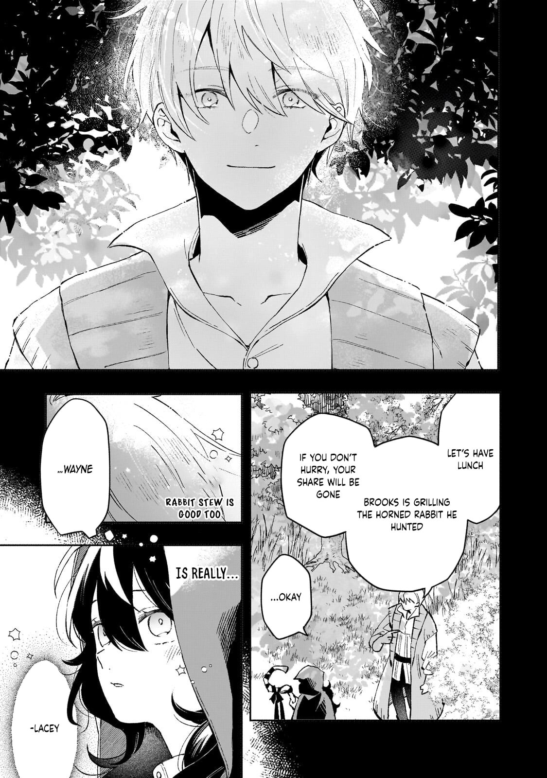 Akatsuki No Majo Reishi Wa Jiyu Ni Ikitai Mao Tobatsu o Oeta Node, Nonbiri O Mise O Hirakimasu Chapter 17 page 3 - 