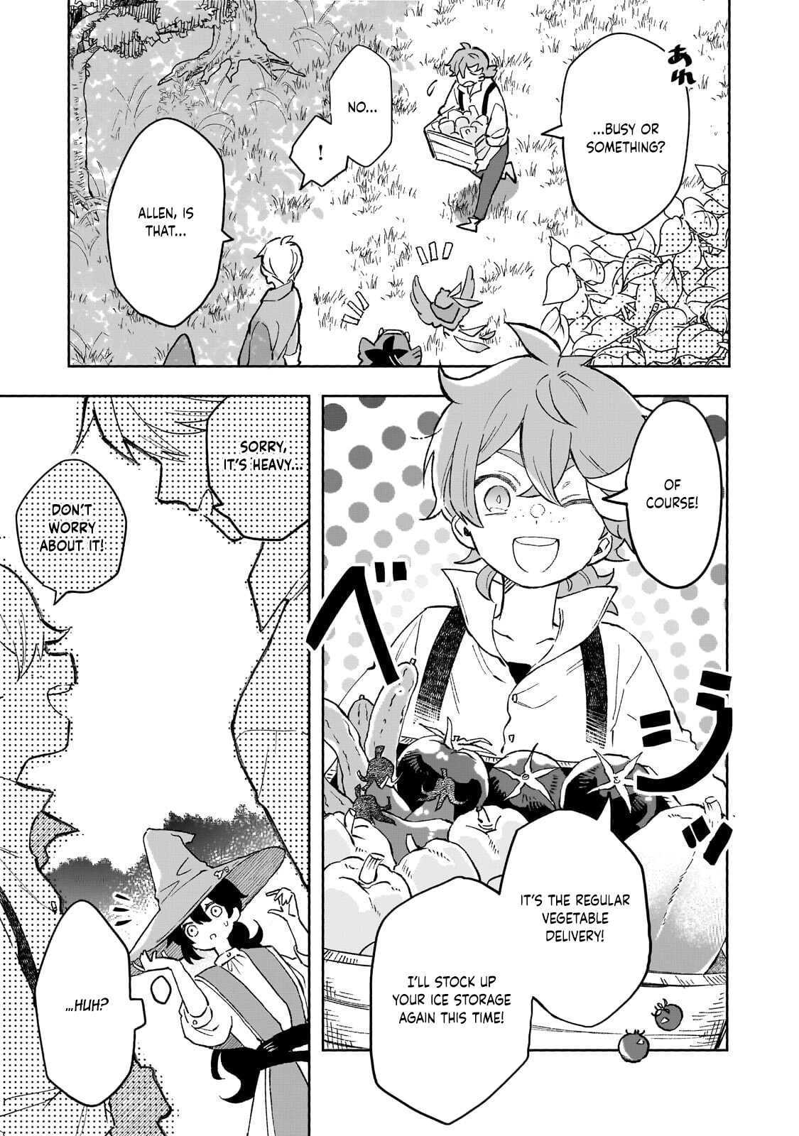 Akatsuki No Majo Reishi Wa Jiyu Ni Ikitai Mao Tobatsu o Oeta Node, Nonbiri O Mise O Hirakimasu Chapter 17 page 9 - 