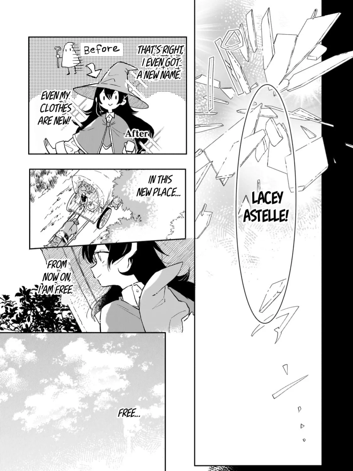 Akatsuki No Majo Reishi Wa Jiyu Ni Ikitai Mao Tobatsu o Oeta Node, Nonbiri O Mise O Hirakimasu Chapter 4 page 13 - 