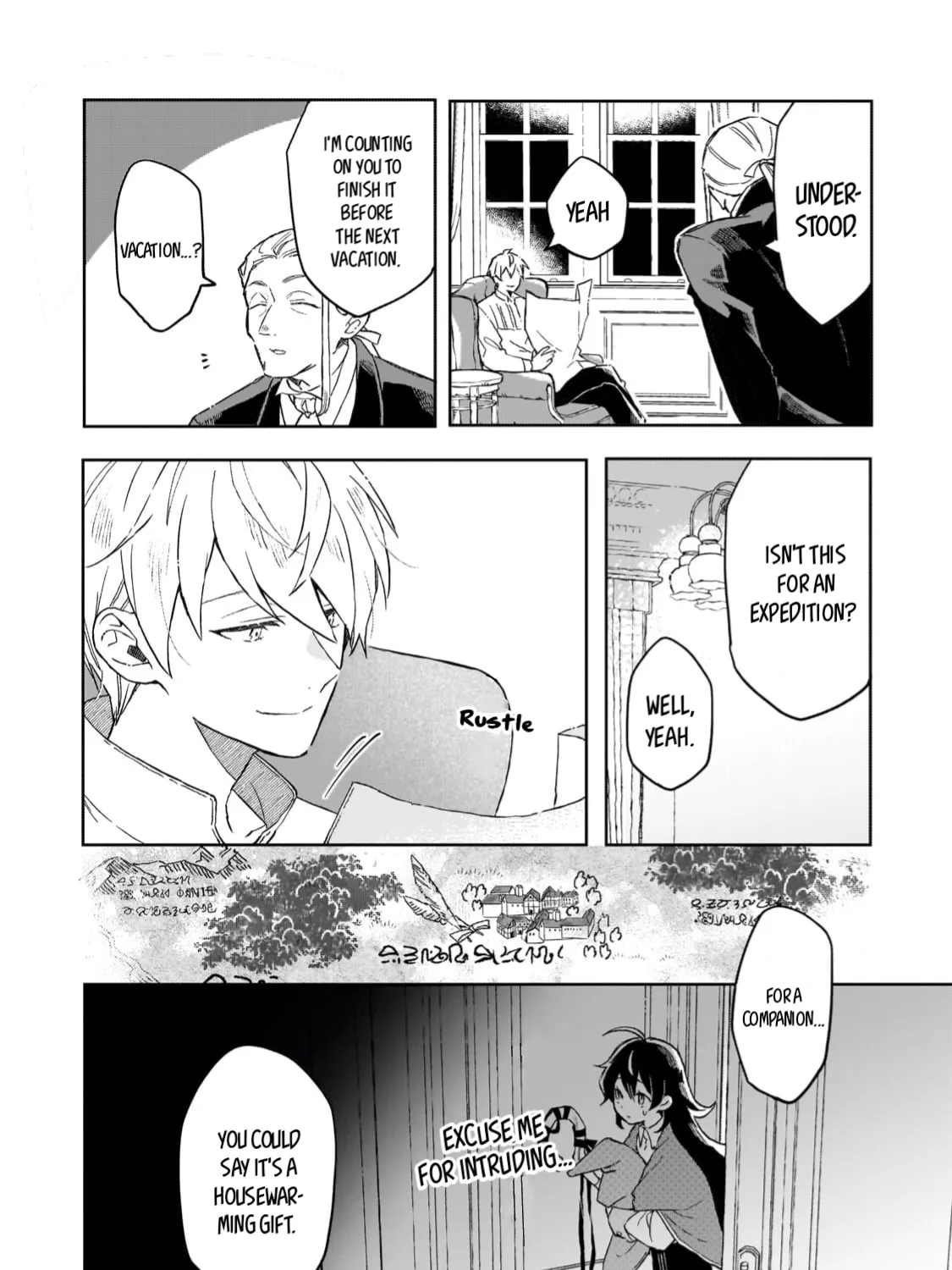 Akatsuki No Majo Reishi Wa Jiyu Ni Ikitai Mao Tobatsu o Oeta Node, Nonbiri O Mise O Hirakimasu Chapter 4 page 51 - 