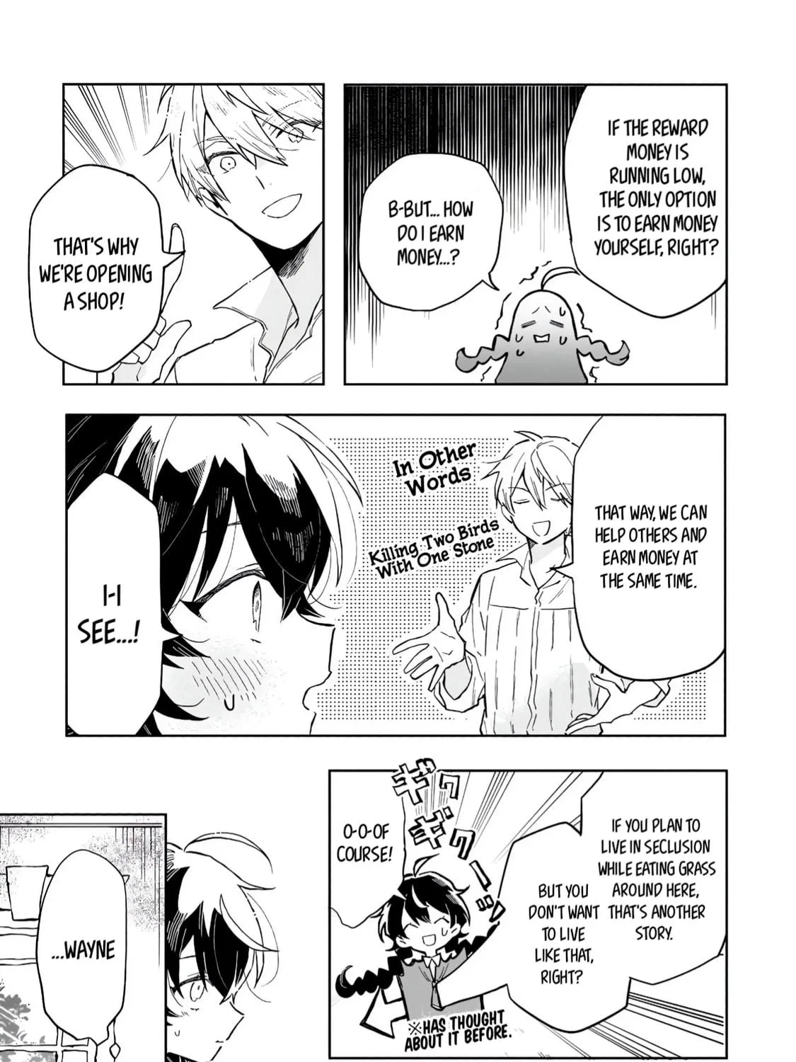 Akatsuki No Majo Reishi Wa Jiyu Ni Ikitai Mao Tobatsu o Oeta Node, Nonbiri O Mise O Hirakimasu Chapter 5 page 9 - 