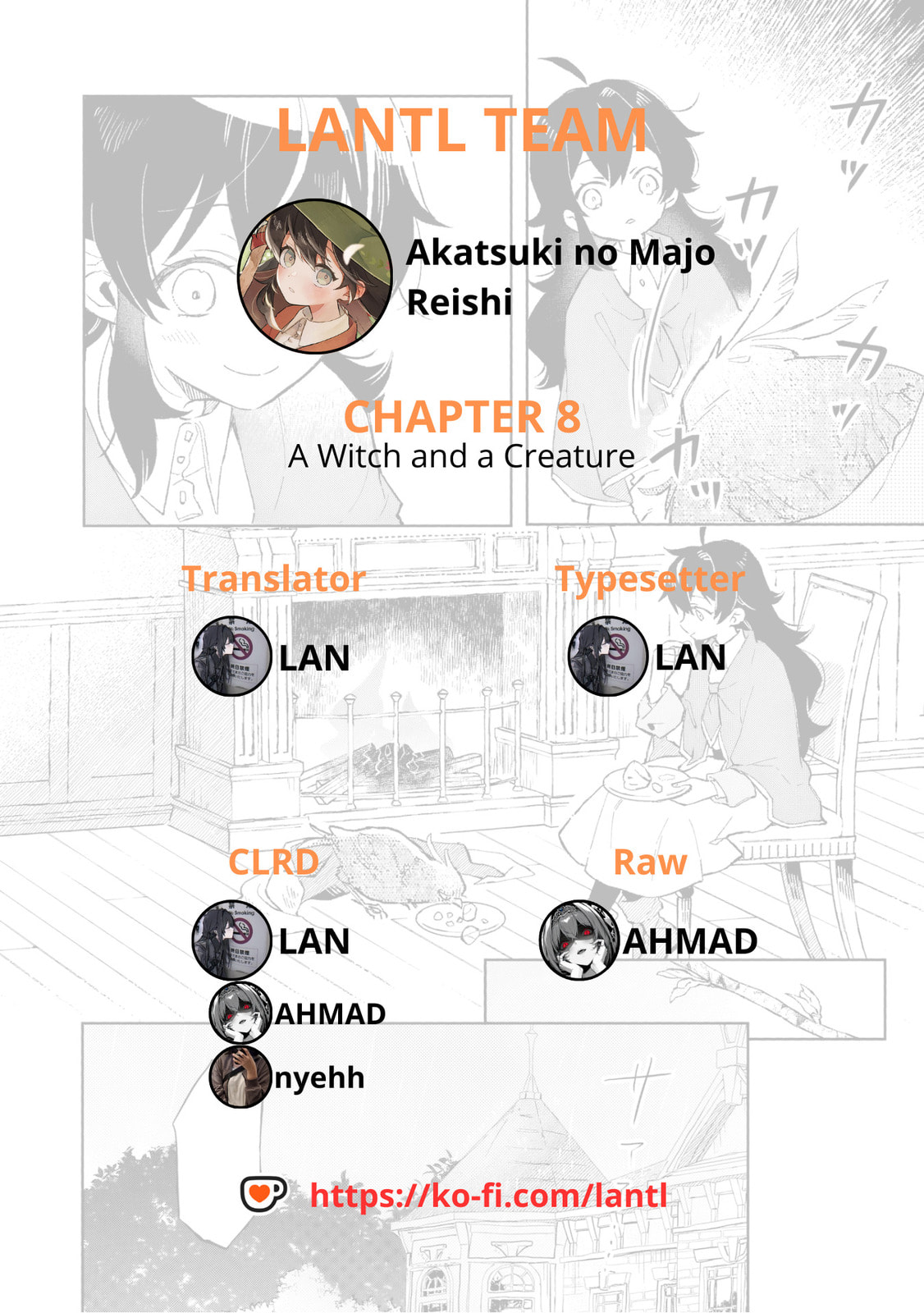 Akatsuki No Majo Reishi Wa Jiyu Ni Ikitai Mao Tobatsu o Oeta Node, Nonbiri O Mise O Hirakimasu Chapter 8 page 1 - 