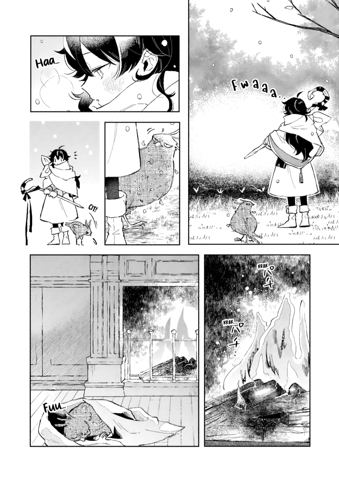 Akatsuki No Majo Reishi Wa Jiyu Ni Ikitai Mao Tobatsu o Oeta Node, Nonbiri O Mise O Hirakimasu Chapter 8 page 13 - 