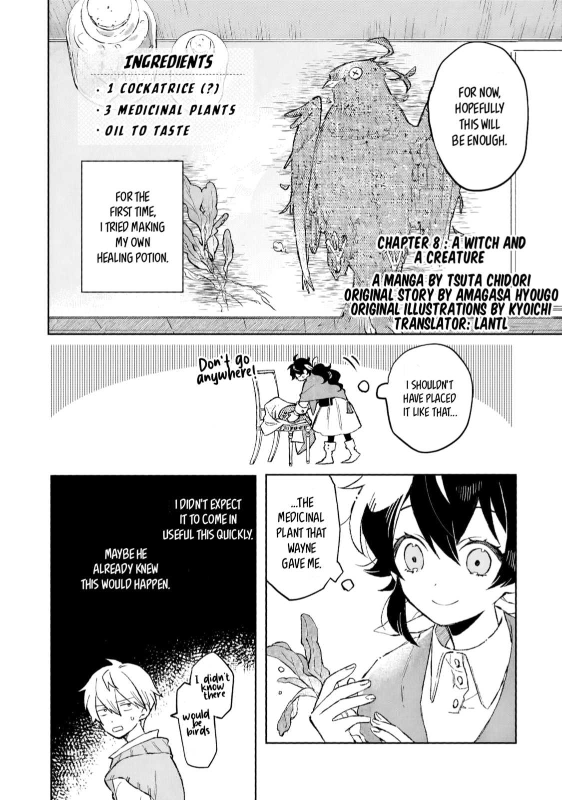 Akatsuki No Majo Reishi Wa Jiyu Ni Ikitai Mao Tobatsu o Oeta Node, Nonbiri O Mise O Hirakimasu Chapter 8 page 3 - 