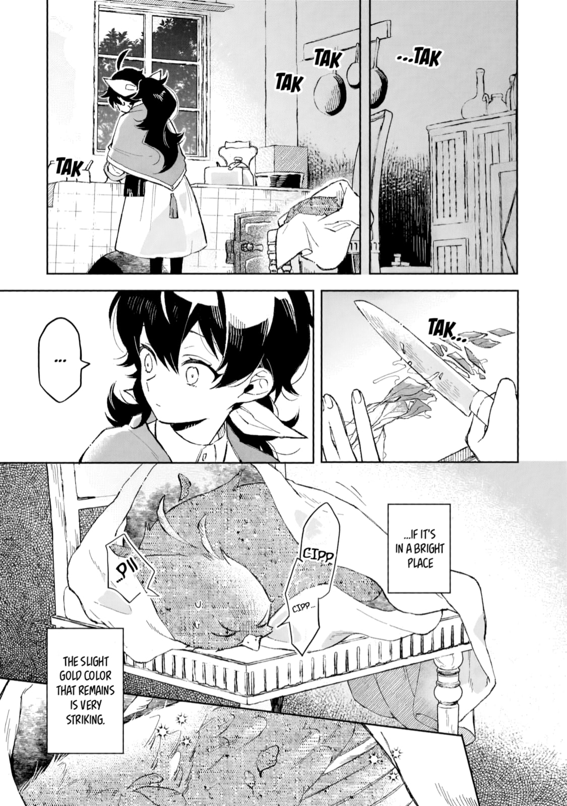 Akatsuki No Majo Reishi Wa Jiyu Ni Ikitai Mao Tobatsu o Oeta Node, Nonbiri O Mise O Hirakimasu Chapter 8 page 4 - 