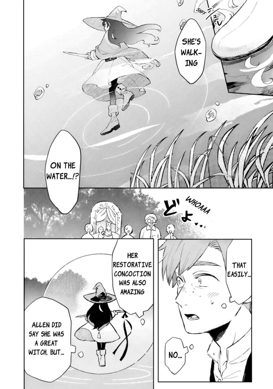 Akatsuki No Majo Reishi Wa Jiyu Ni Ikitai Mao Tobatsu o Oeta Node, Nonbiri O Mise O Hirakimasu Chapter 9 page 27 - 