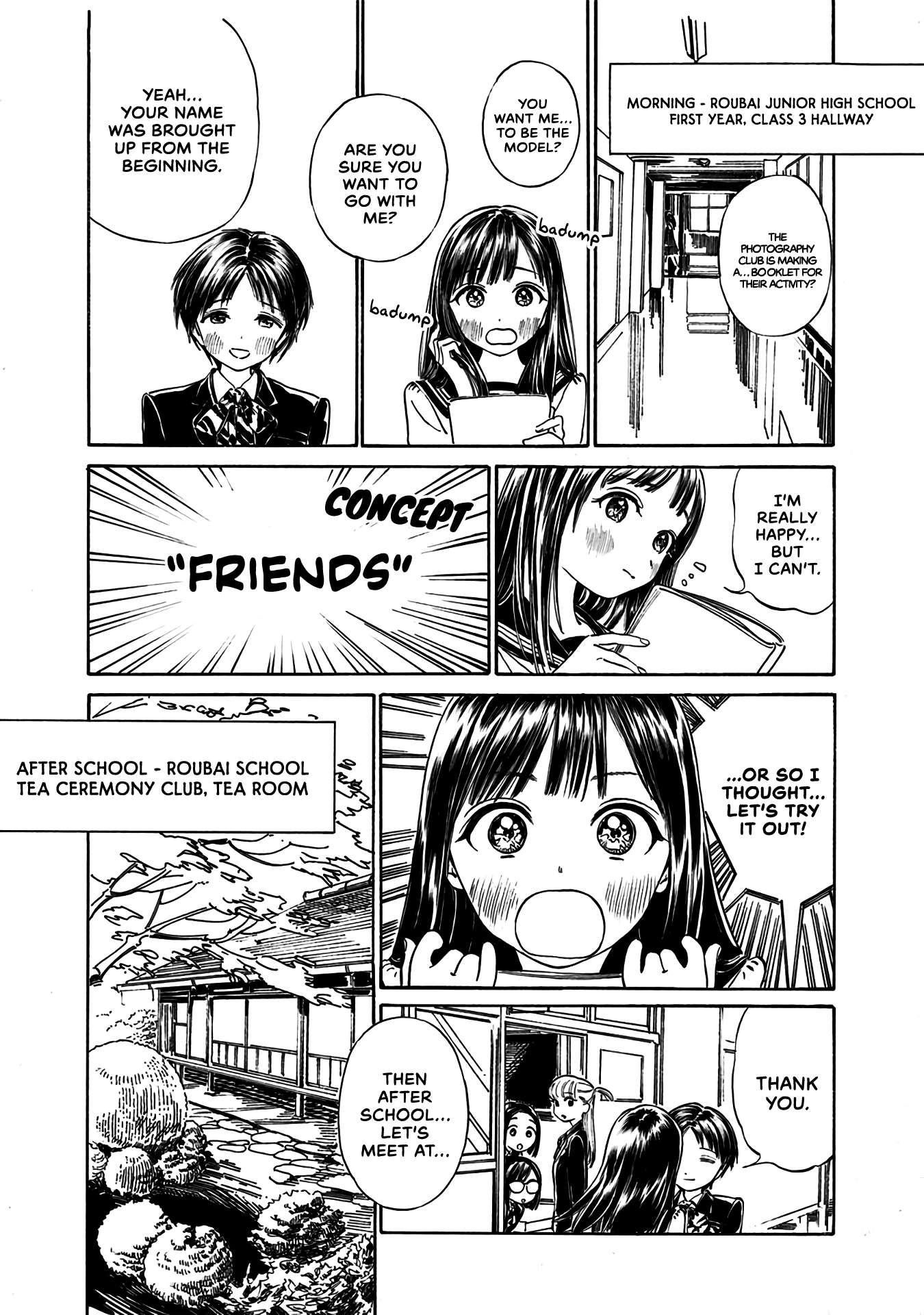 Akebi-Chan No Sailor Fuku Chapter 13.1 page 3 - 