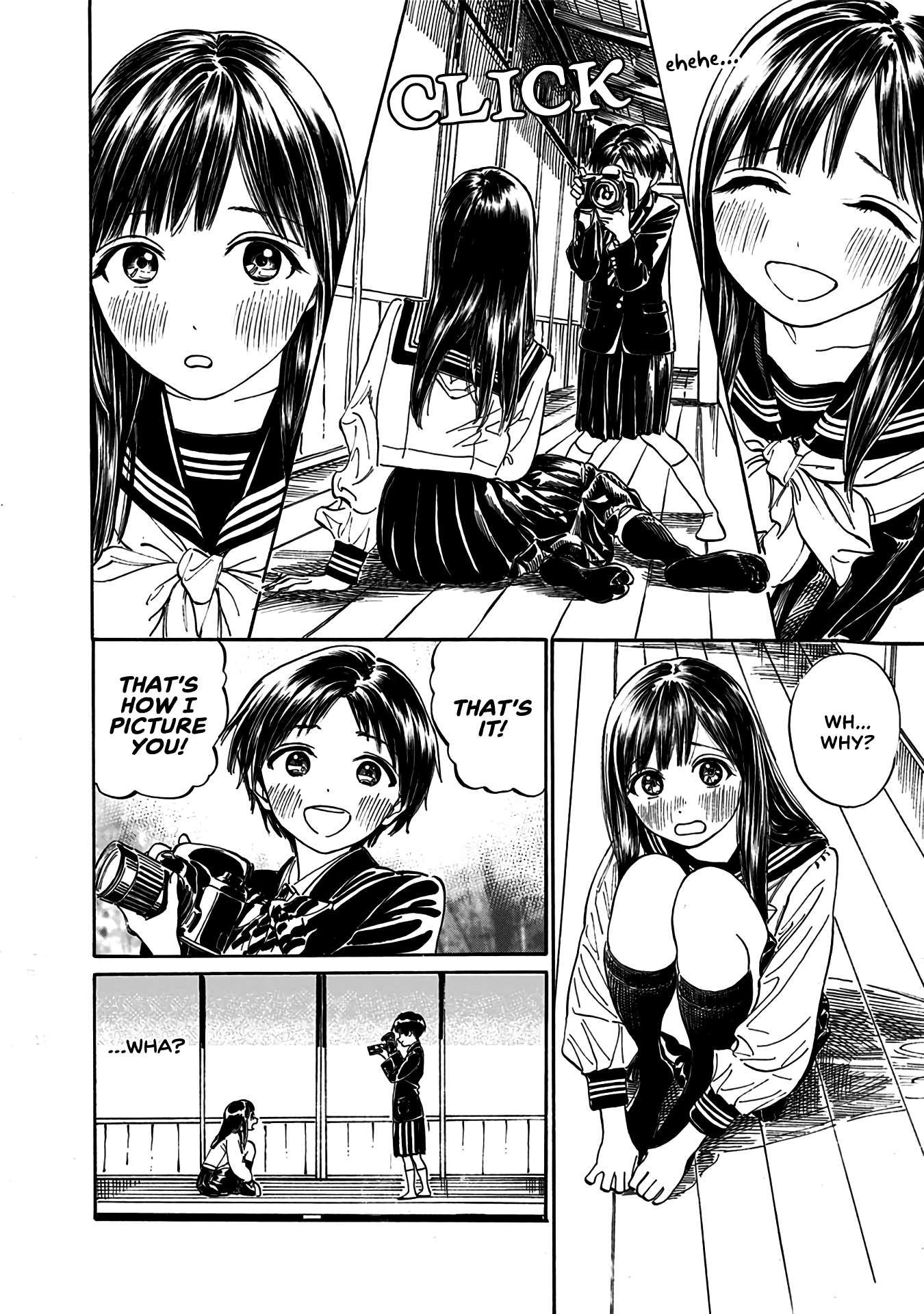 Akebi-Chan No Sailor Fuku Chapter 13.1 page 8 - 