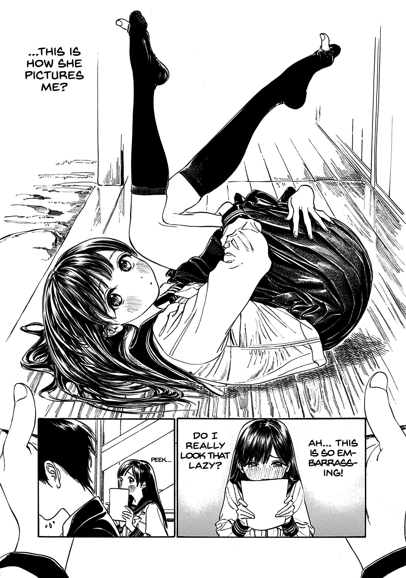 Akebi-Chan No Sailor Fuku Chapter 13.1 page 9 - 